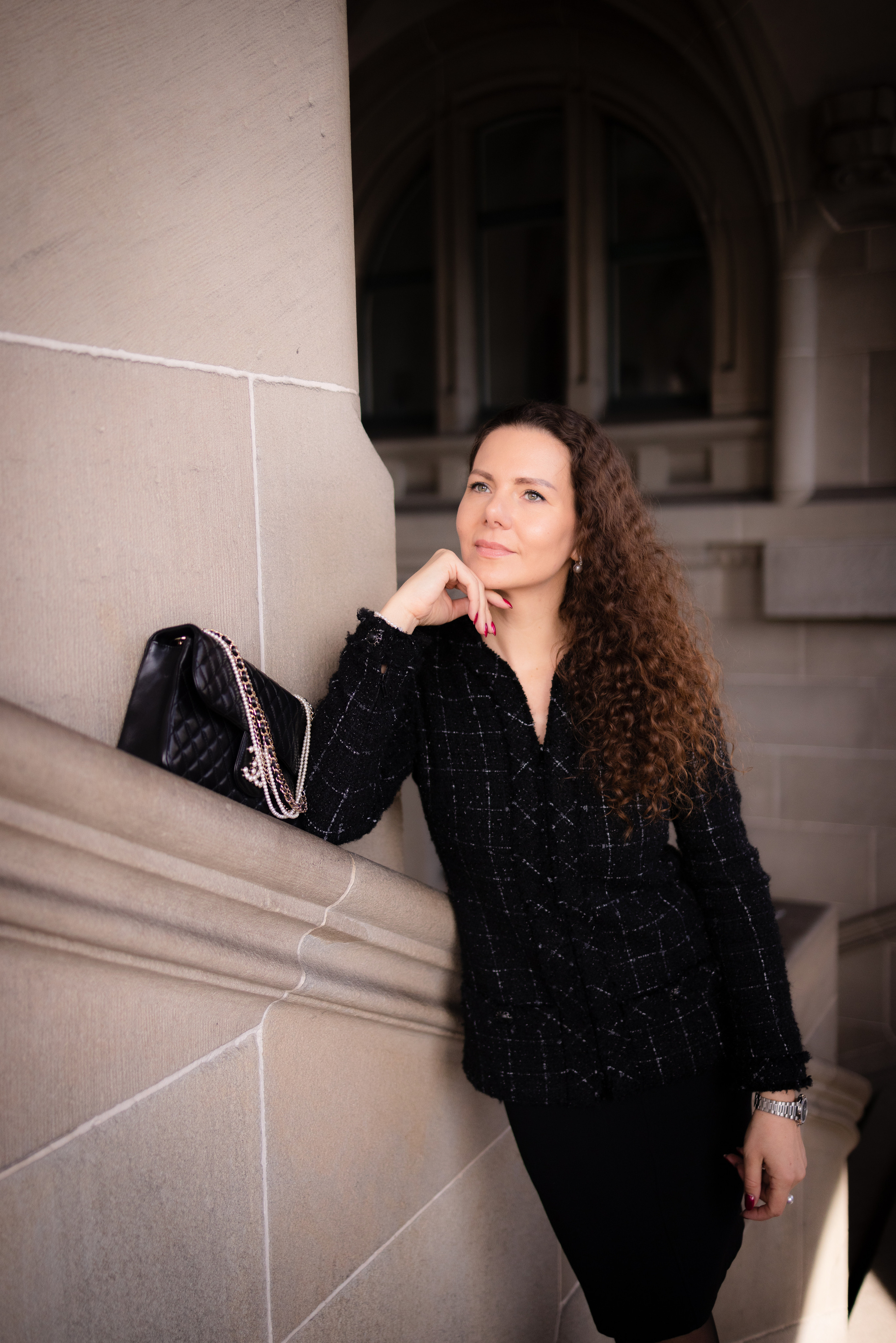 Oksana business portrait. Family photographer Zurich & Switzerland Daria Moore