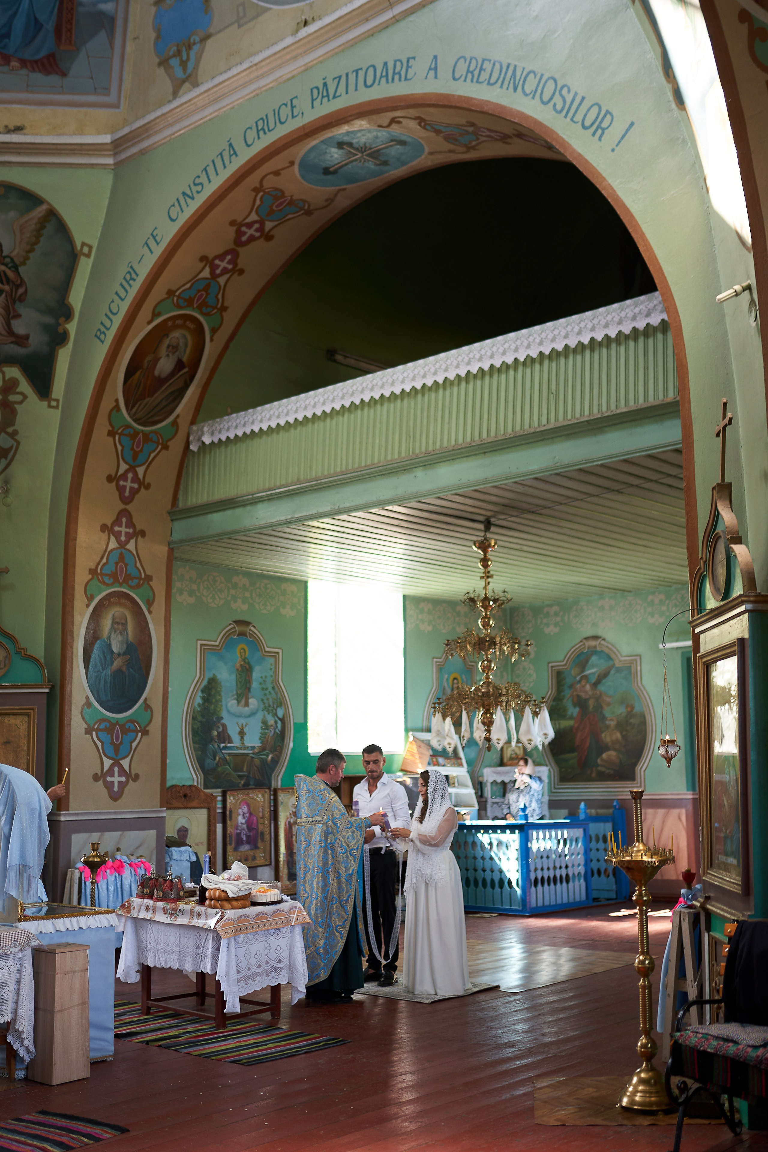 Венчание Лучиана и Ольги. Дмитрий и Каролина Тофан