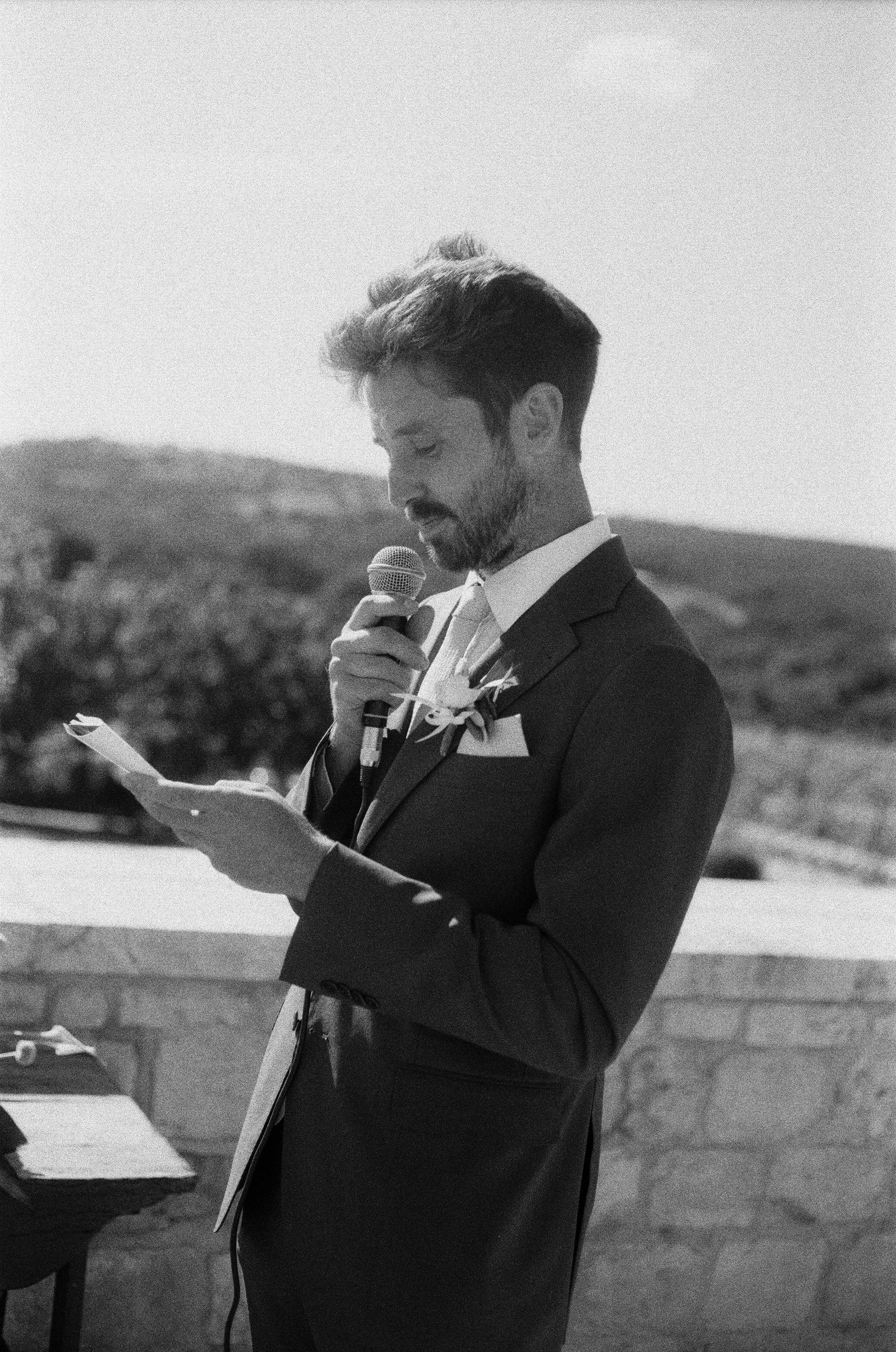 Stephanie & Christian film photos. Wedding photographer Italy