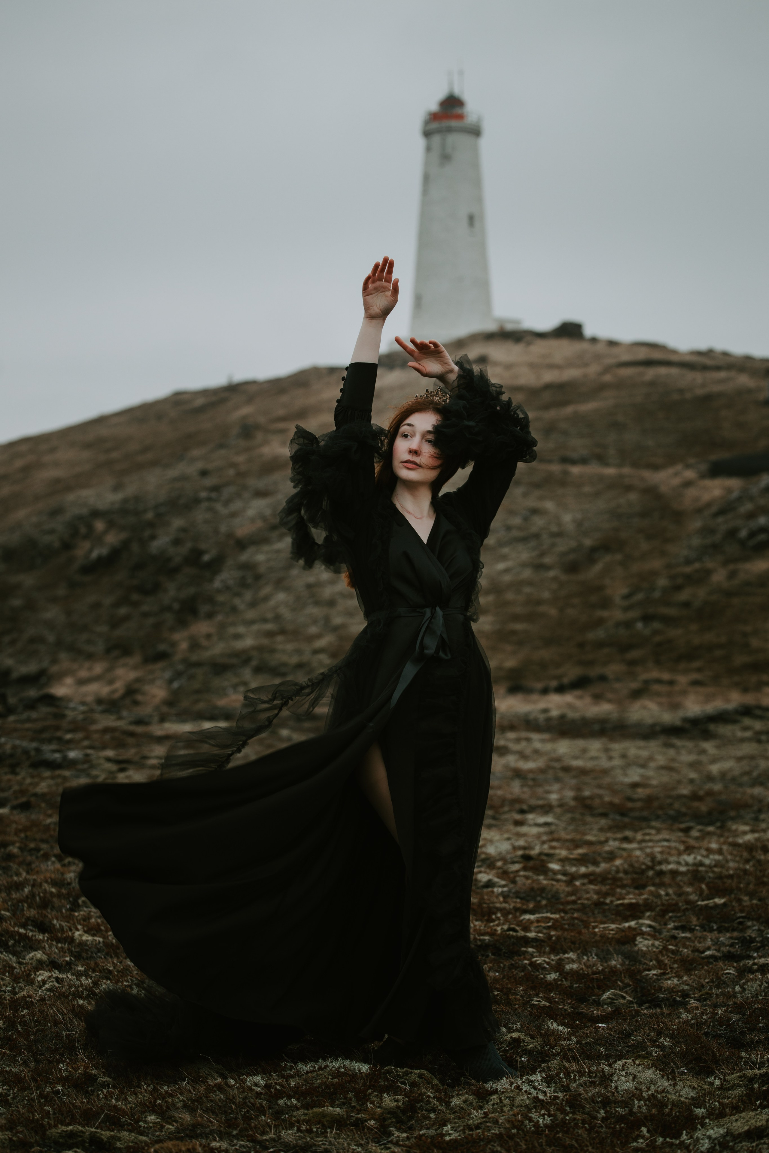 ´The Goddess Of The Dark Past´. Heart In Lens Photography from Reykjavík, Iceland