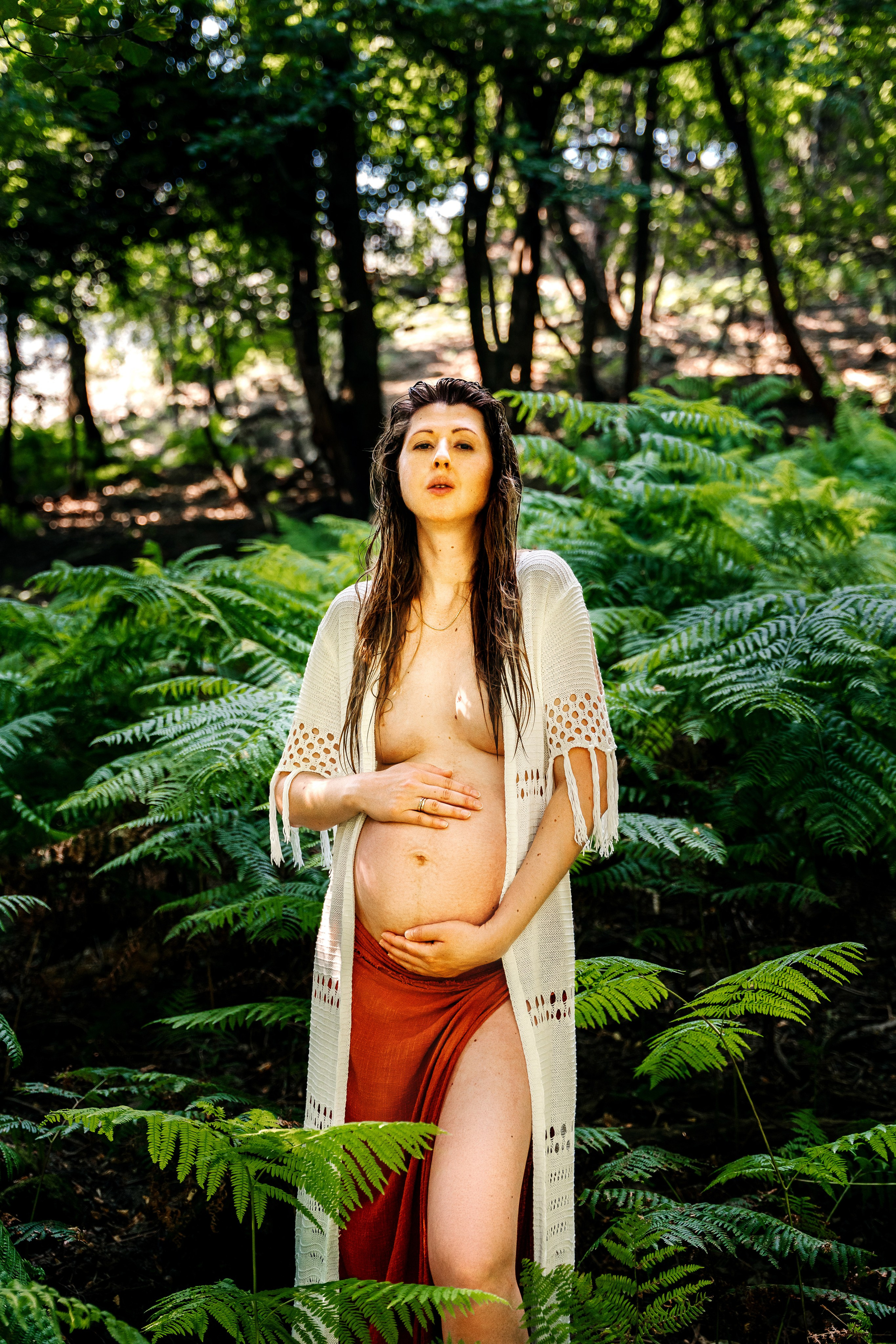 Maternity. Svitlana Miahka fotografa a Genova