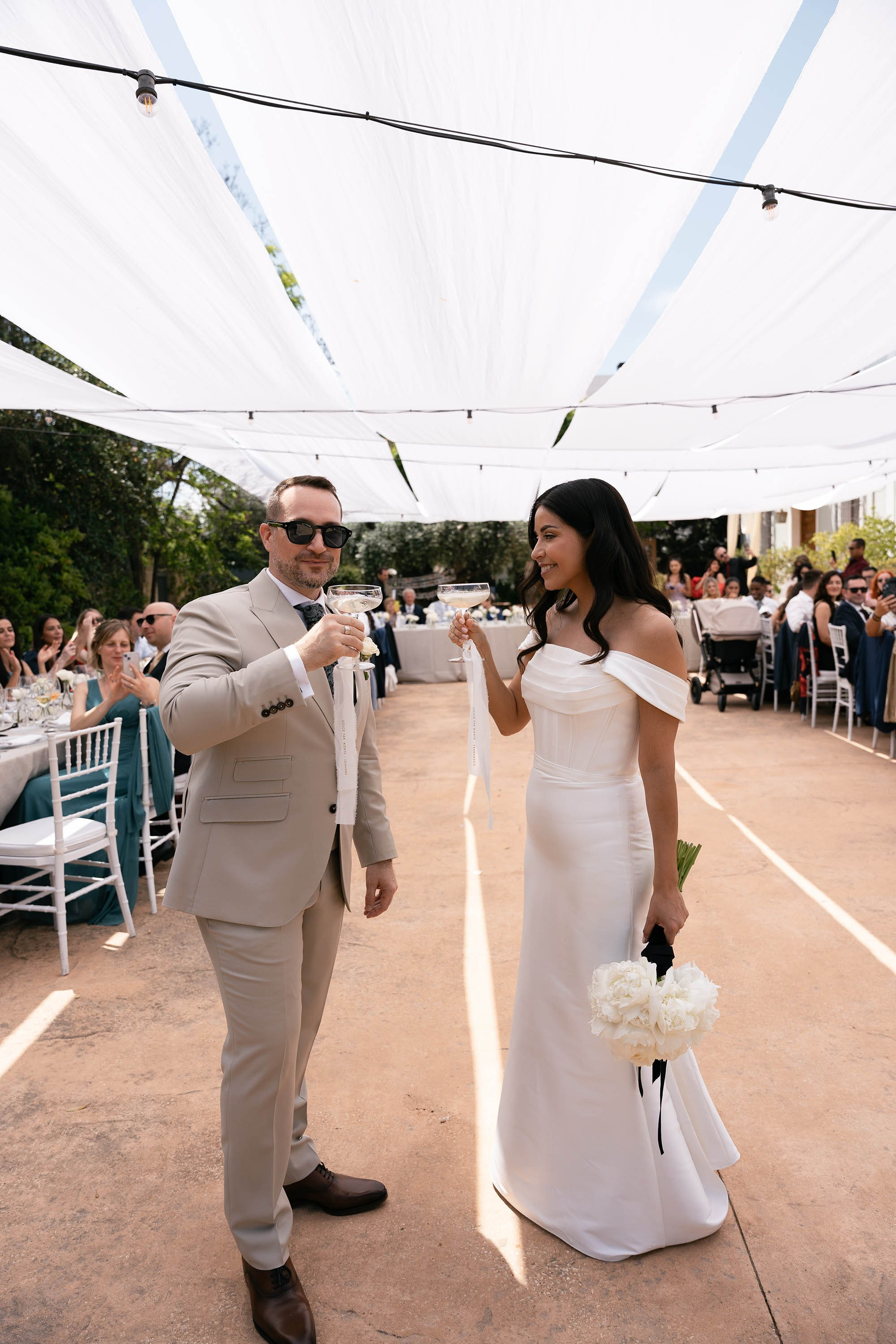 Johanna and Francesco. Destination Wedding Photographers based in Spain