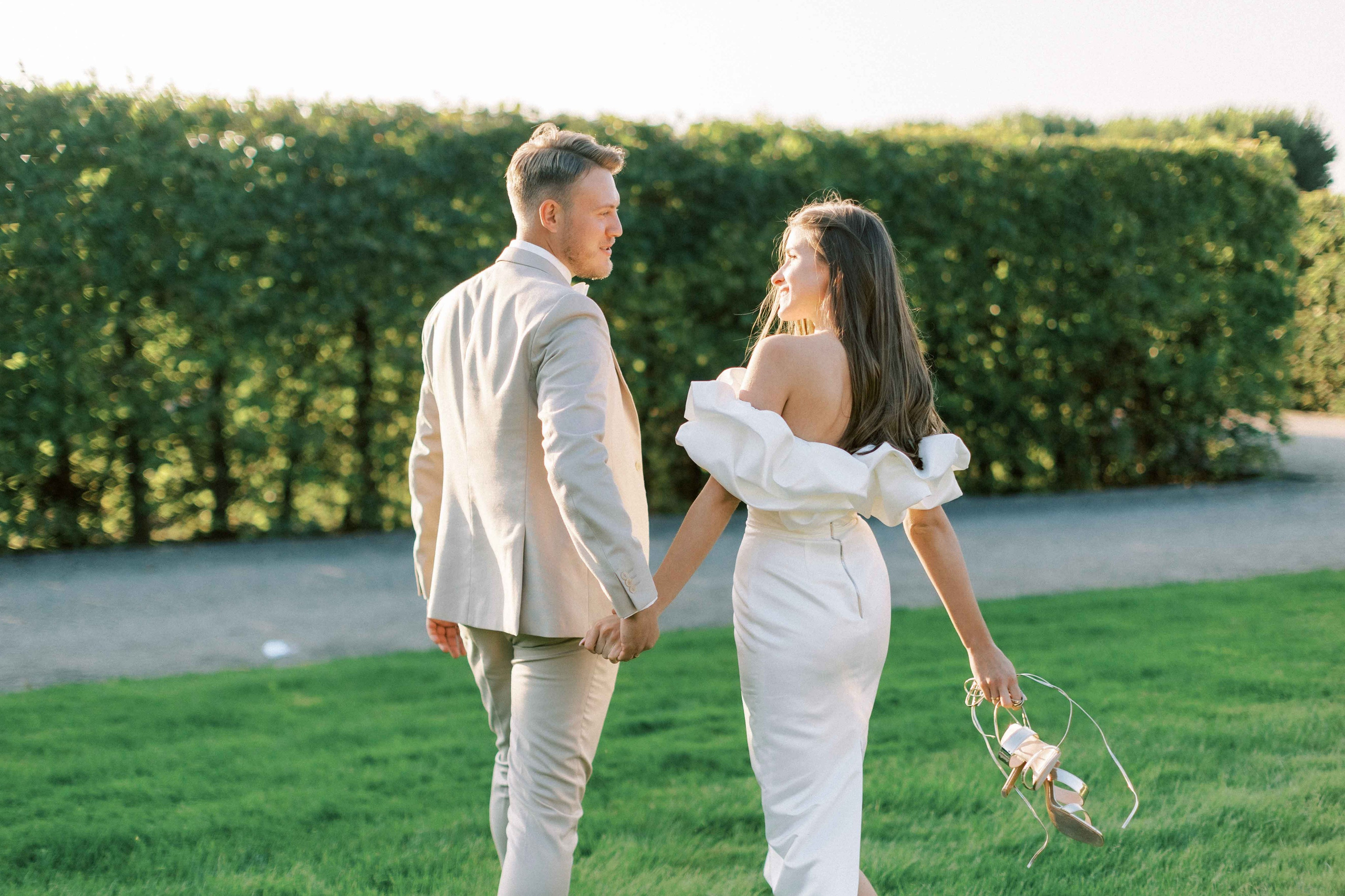 After Wedding Shoot at Sunset