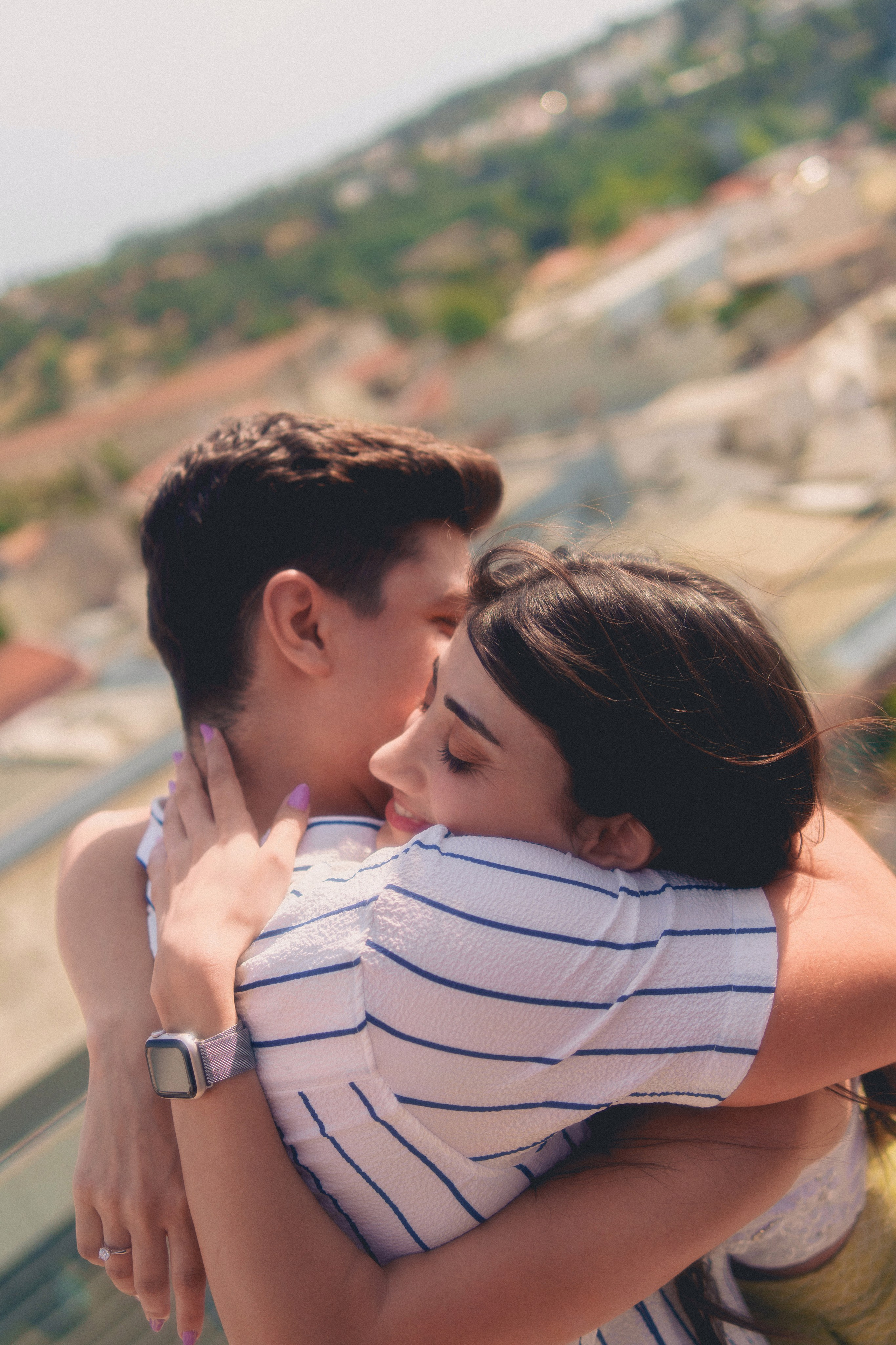 Proposal of Michel and Elissa. Photographer in Greece Kristina