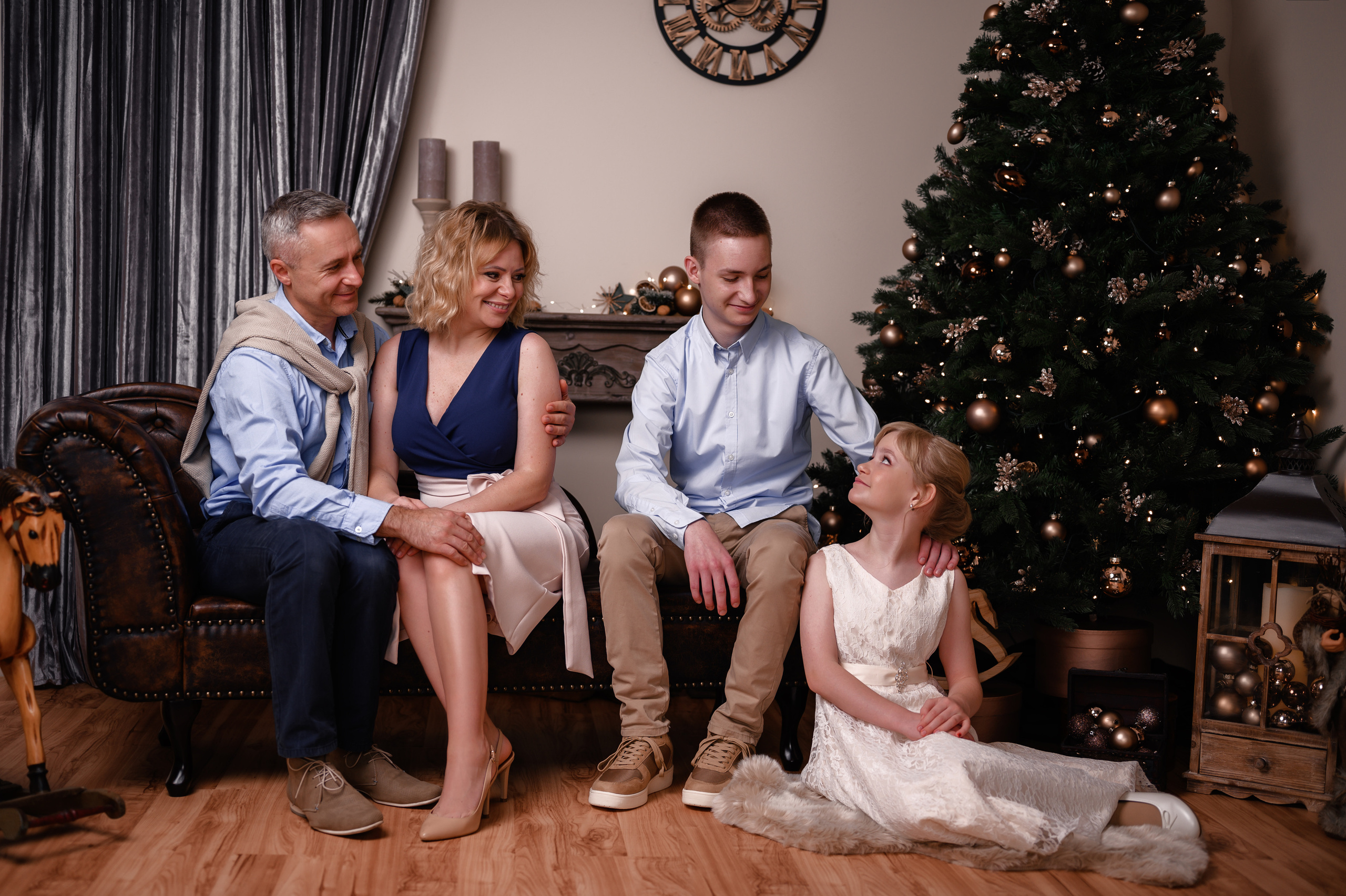 Weihnachtsshooting Family. Kinder- & Familienfotograf in Gaildorf und Umgebung Valentina Vogel