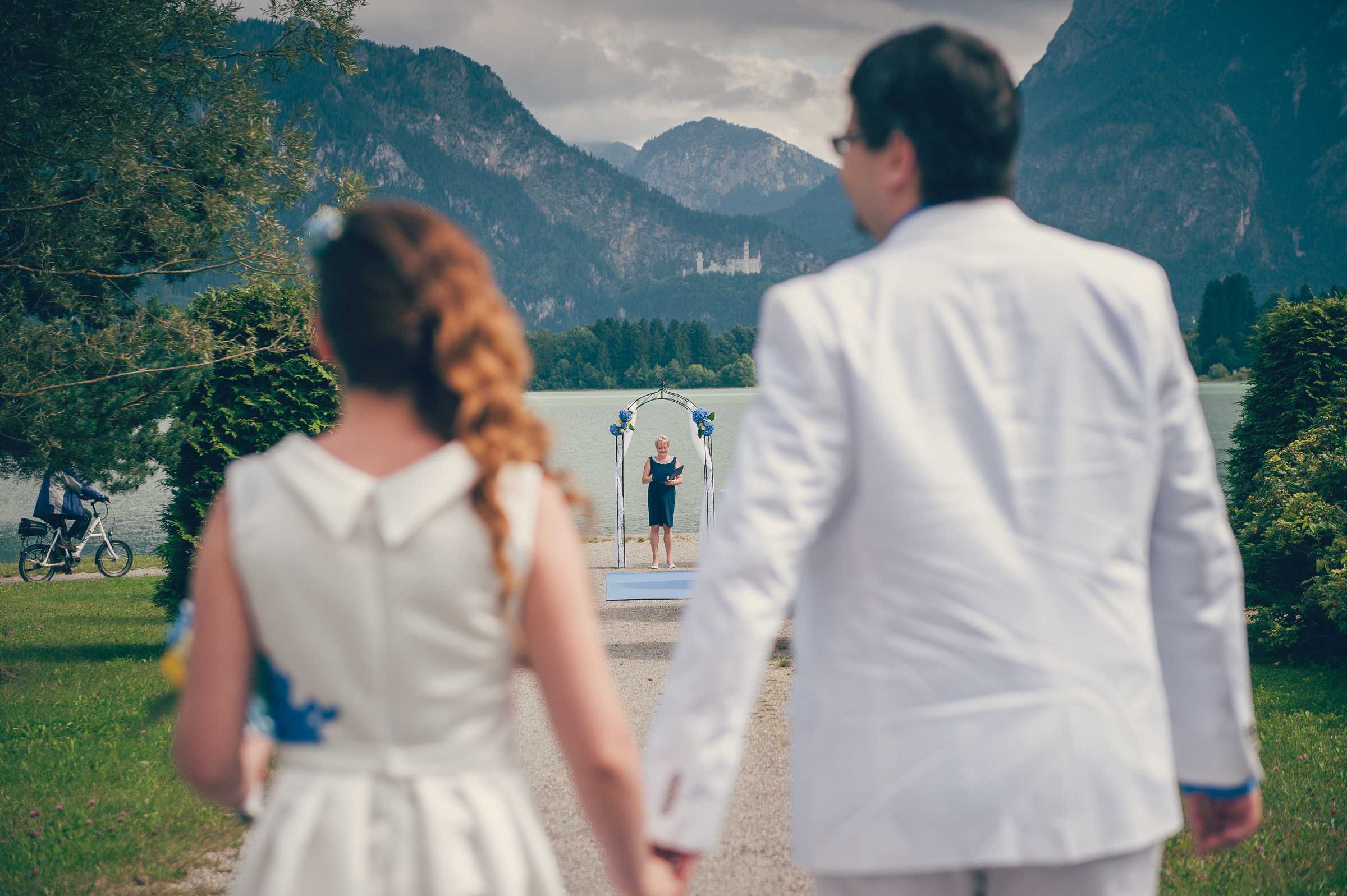Heiraten bei Schloss Neuschwanstein. Hochzeitsfotograf München - Olga Boyko Hochzeitsreportage
