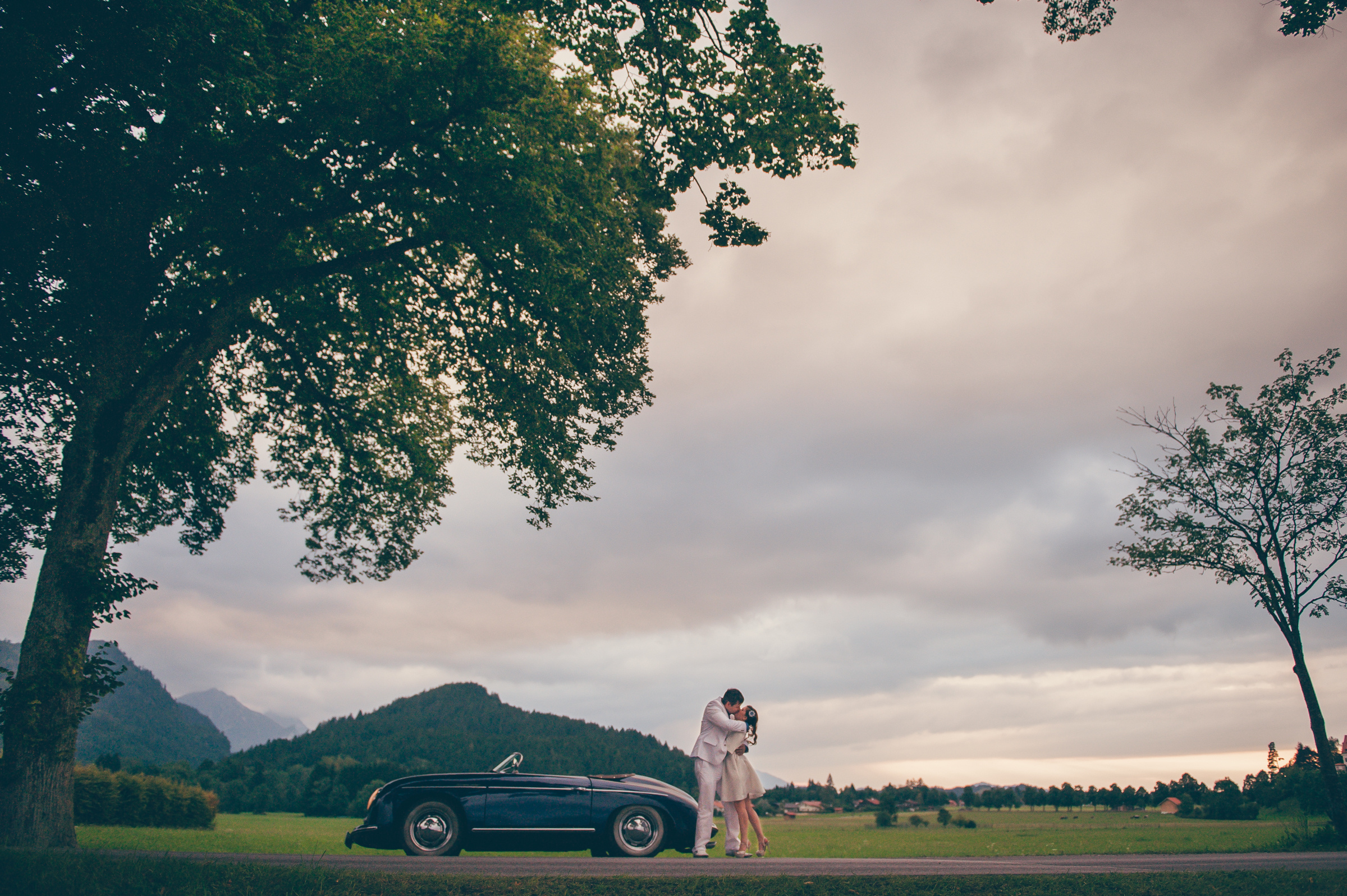 Heiraten bei Schloss Neuschwanstein. Hochzeitsfotograf München - Olga Boyko Hochzeitsreportage