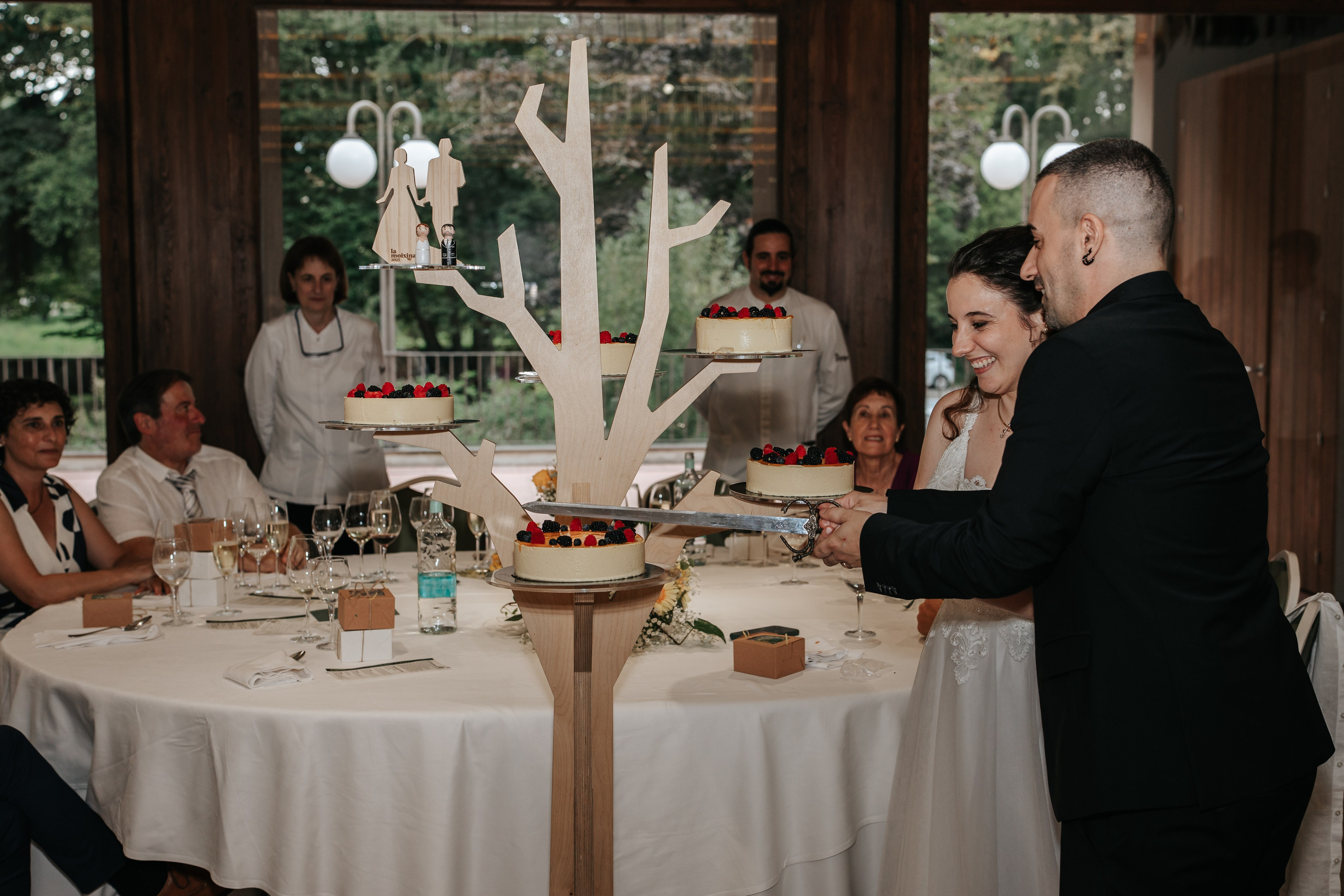 Aina+Albert, 14.09.2025, Restaurant Font Moixina. Fotógrafa de bodas en Cataluña