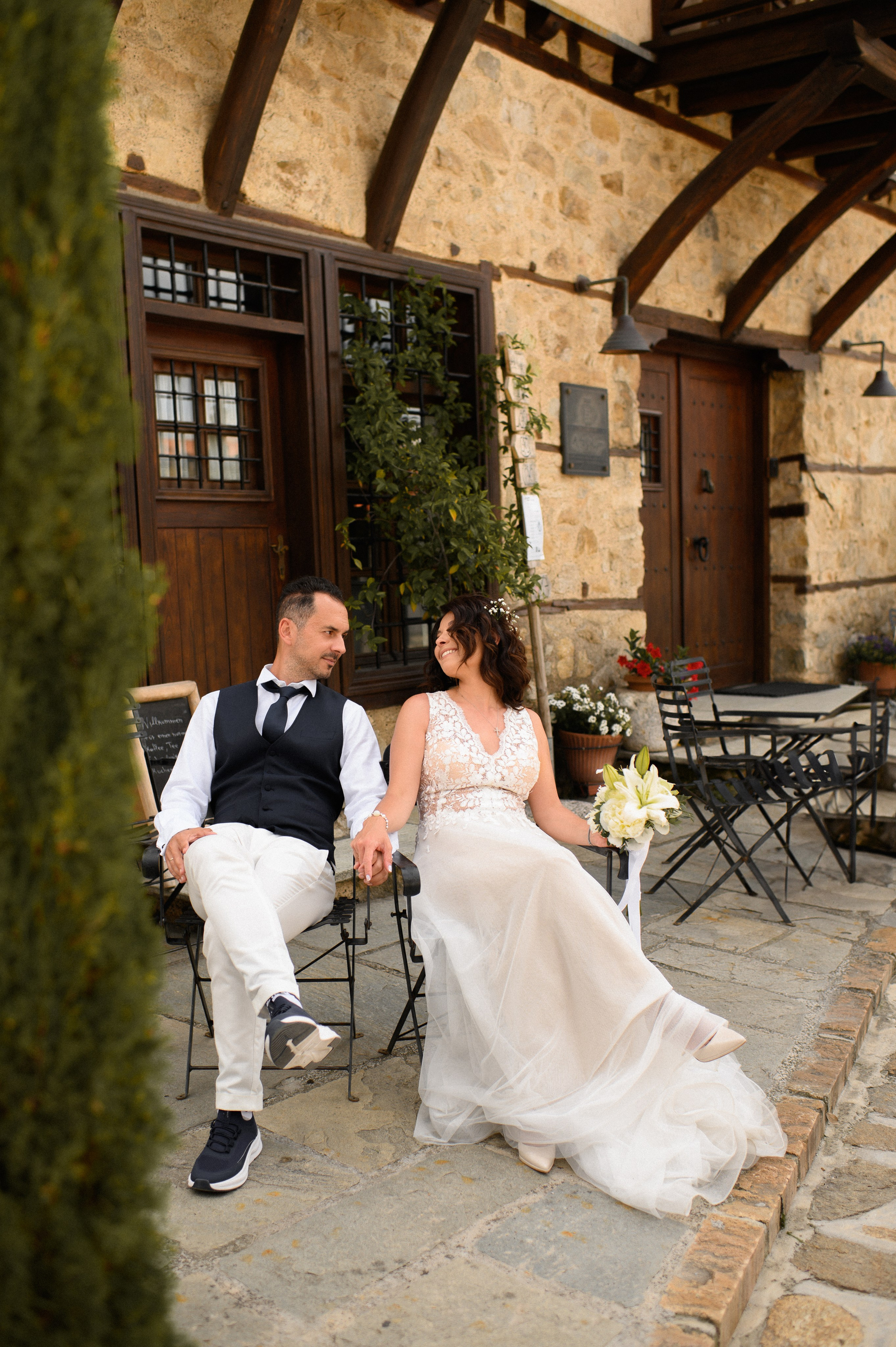 Wedding in Arnia Daria and George. Семейная, детская, портретная и предметная фотосъемка в Салониках