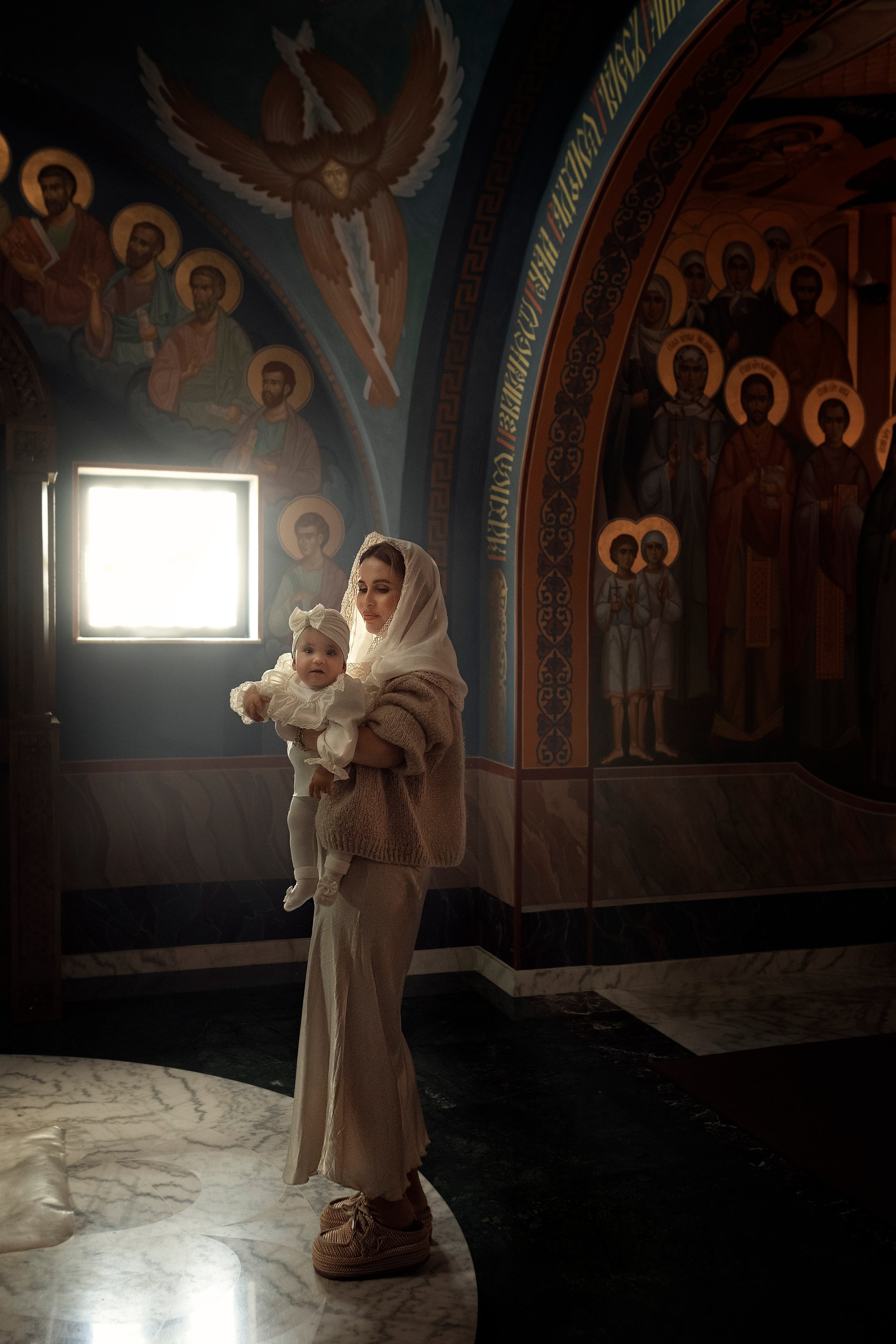 Крещение. Семейный и детский фотограф в Варшаве Мила Бобровская