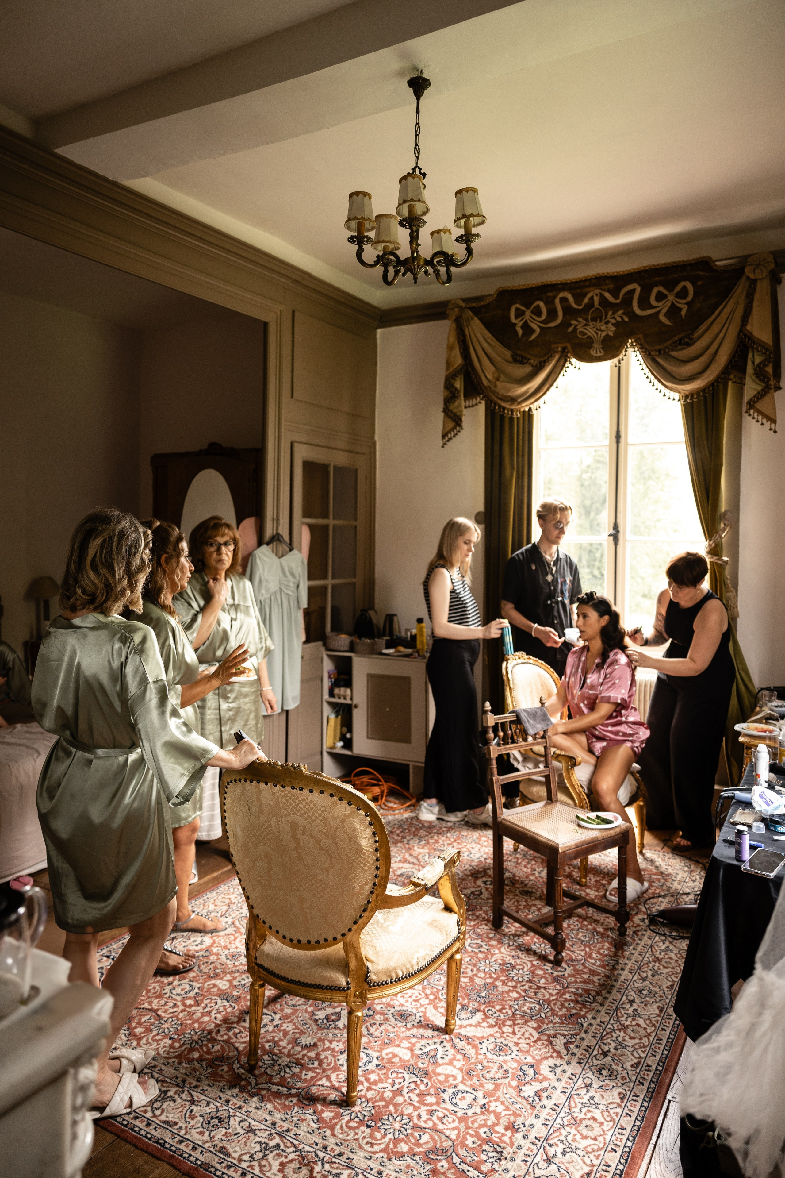 Roxane & Denis. Wedding at Abbaye du Palais, Thauron, France. June 29, 2024. Евгения Смирнова — фотограф в Тулузе и юго-западной Франции
