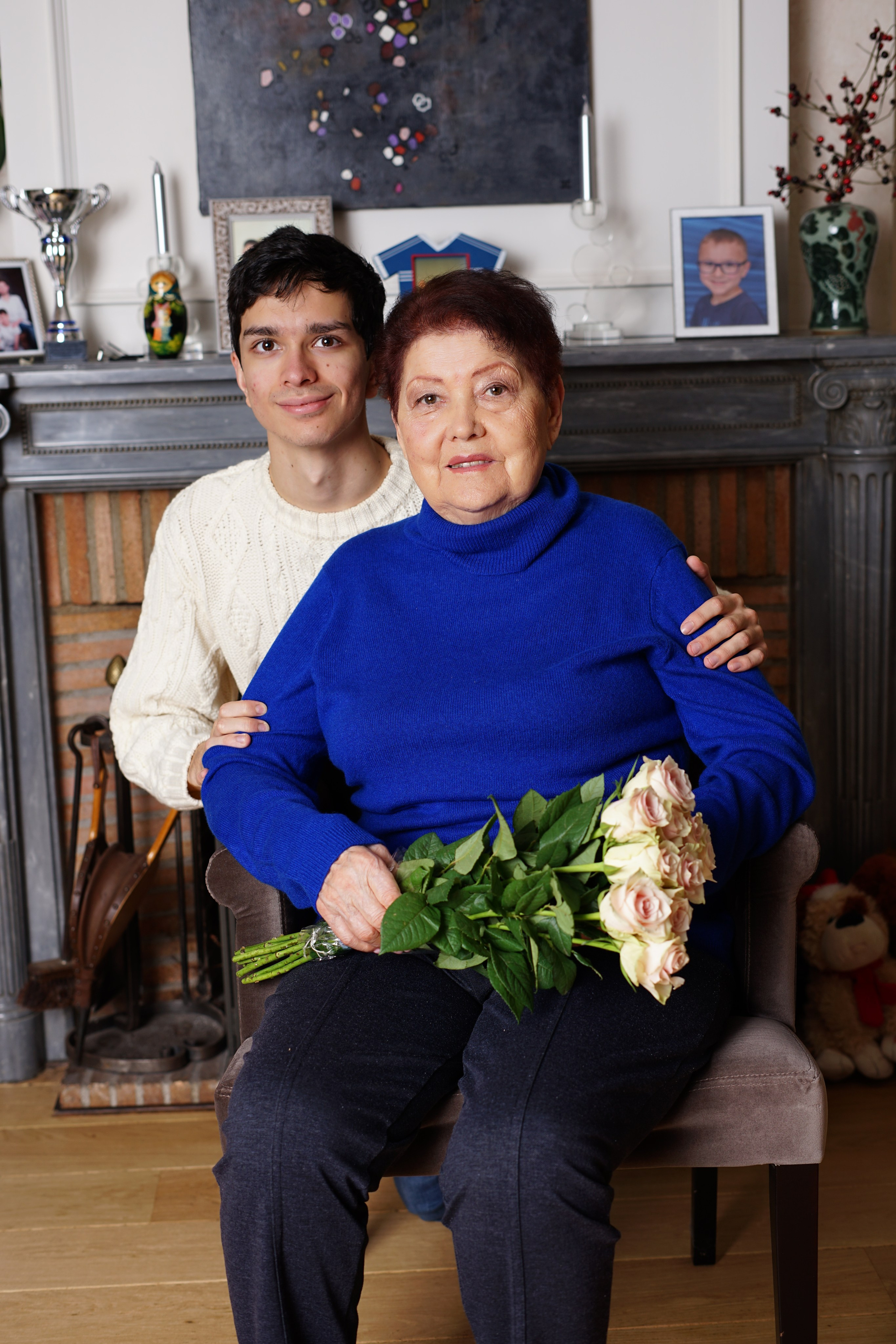 Edouard et sa famille. Petit trésor photos de famille, grossesse et nouveau-né à Roanne
