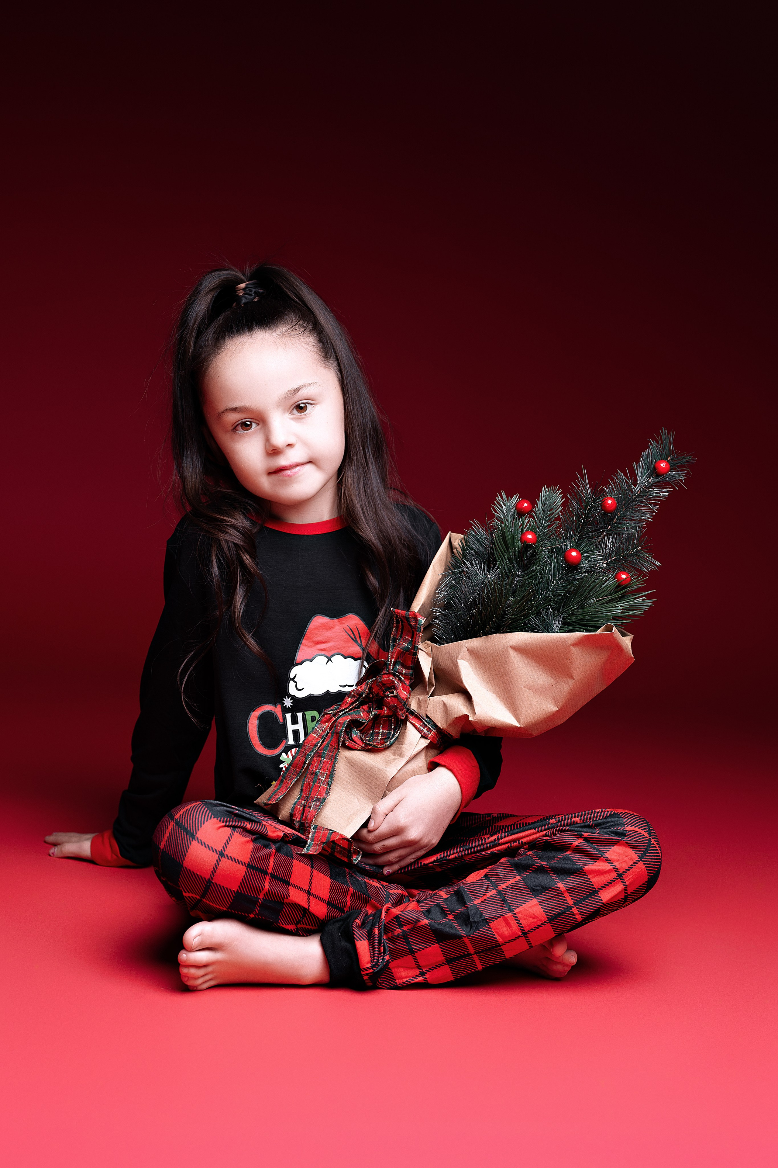 Mit Weihnachtsmann. Kinder- & Familienfotograf in Gaildorf und Umgebung Valentina Vogel