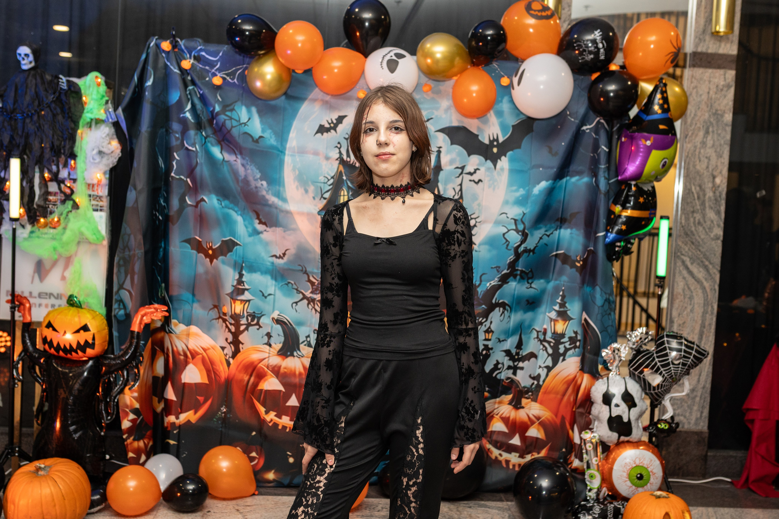 Leo dance studio Helloween 2025. Семейный и детский фотограф в Варшаве Мила Бобровская