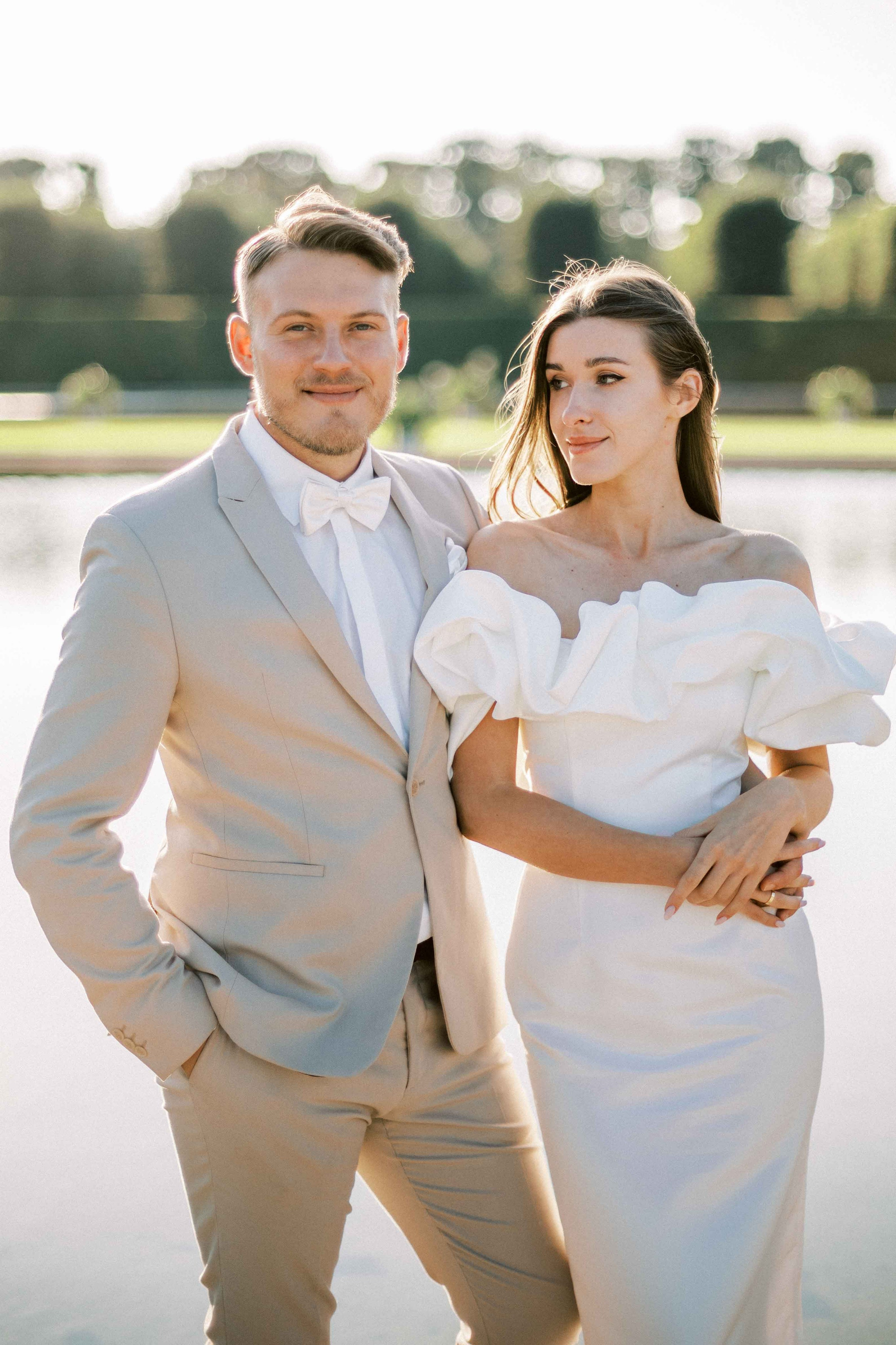 After Wedding Shoot at Sunset