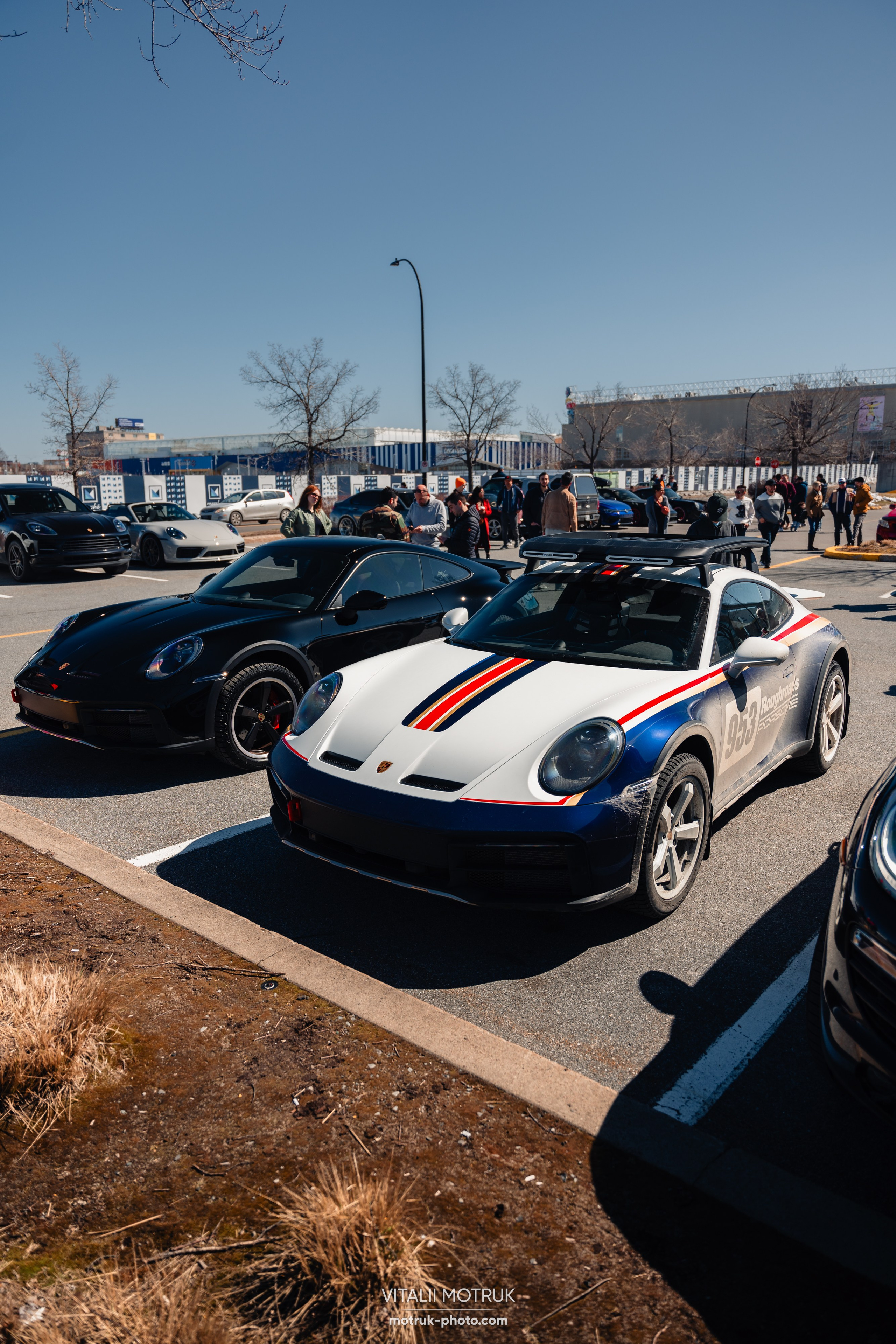 Porsche meet Montreal. Photographe de voitures à Paris — Vitalii Motruk