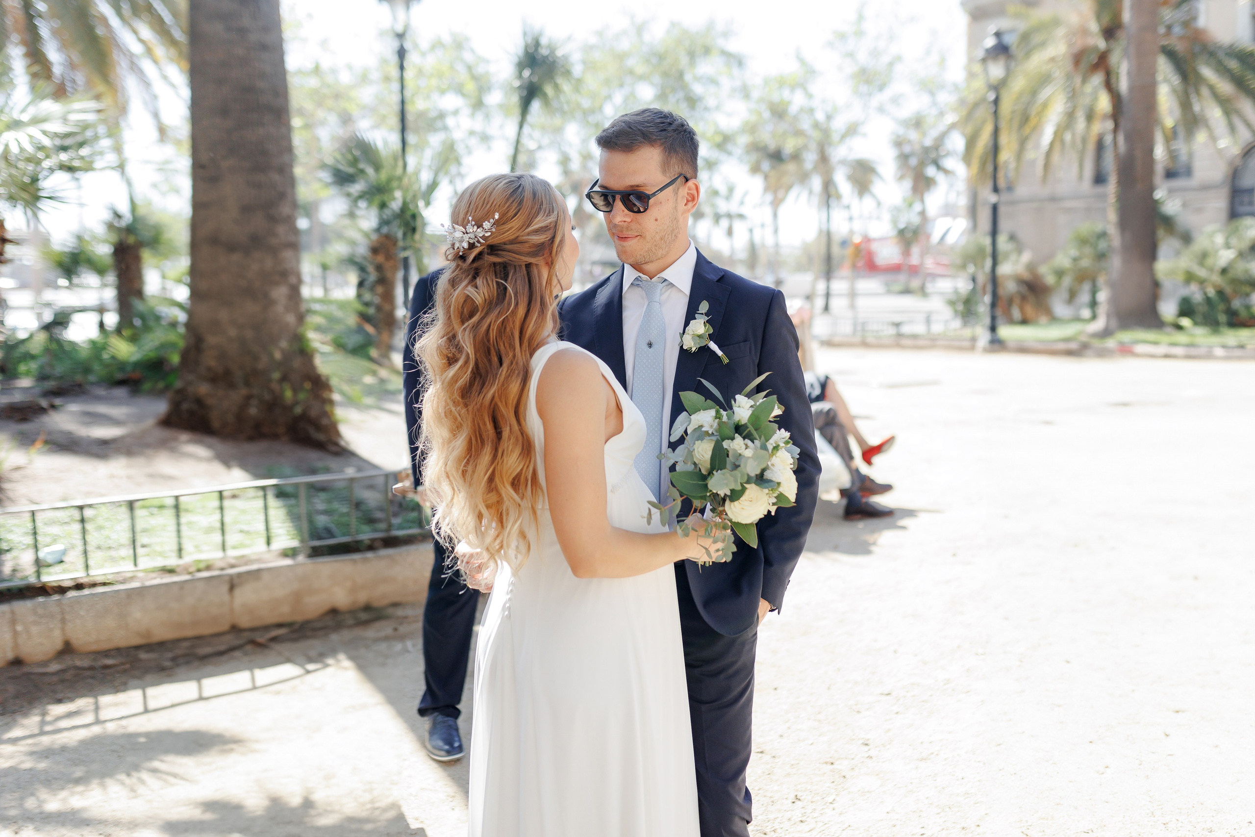 Katy & Tomm, City Wedding. Wedding Photographer in Barcelona Lana Alekhina