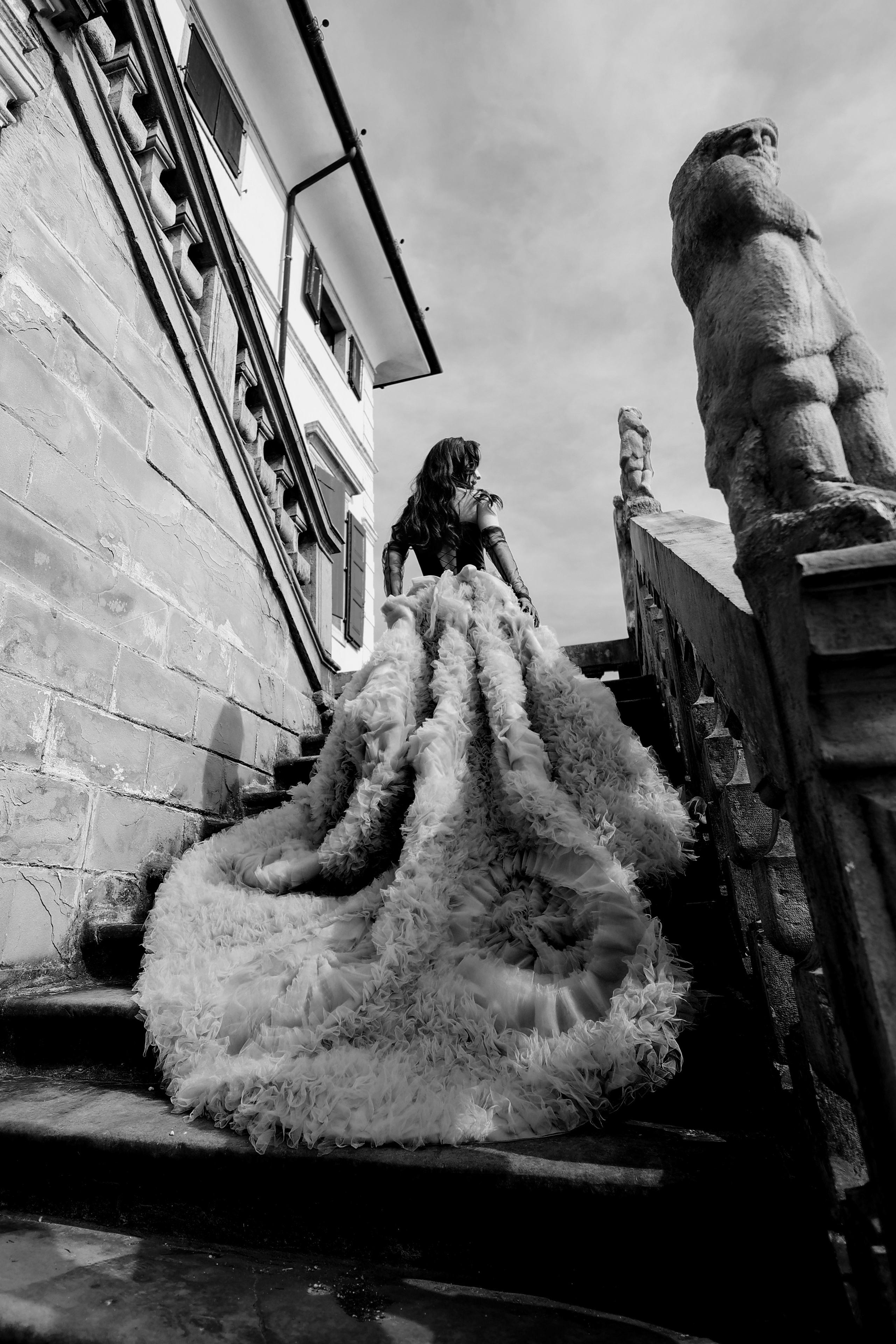 Rent dress in Venice. Photographer in Venice, Viktoria Antonova