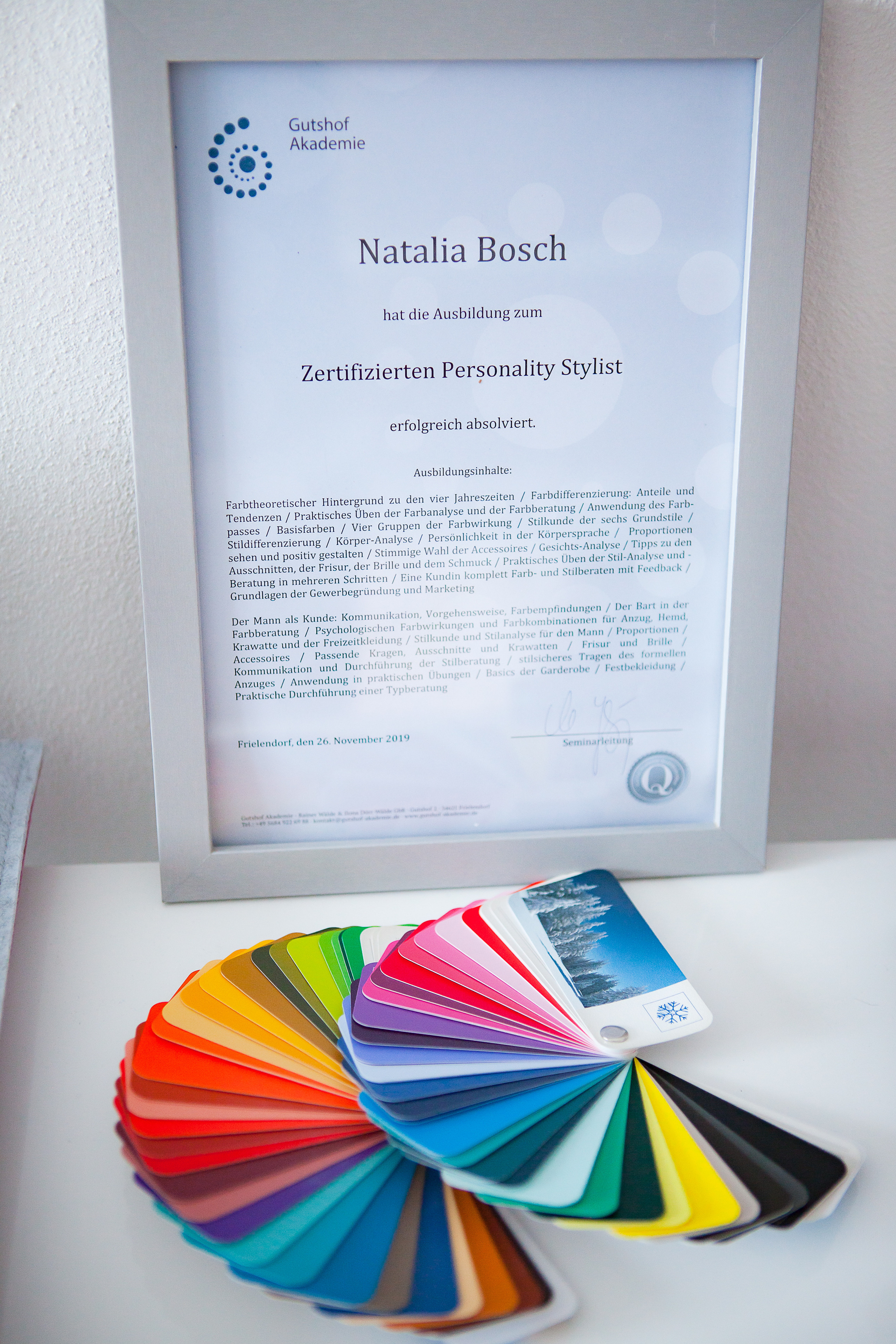 Farb und Stilberatung. Natalia Bosch, Lindau. Adelya Tomin