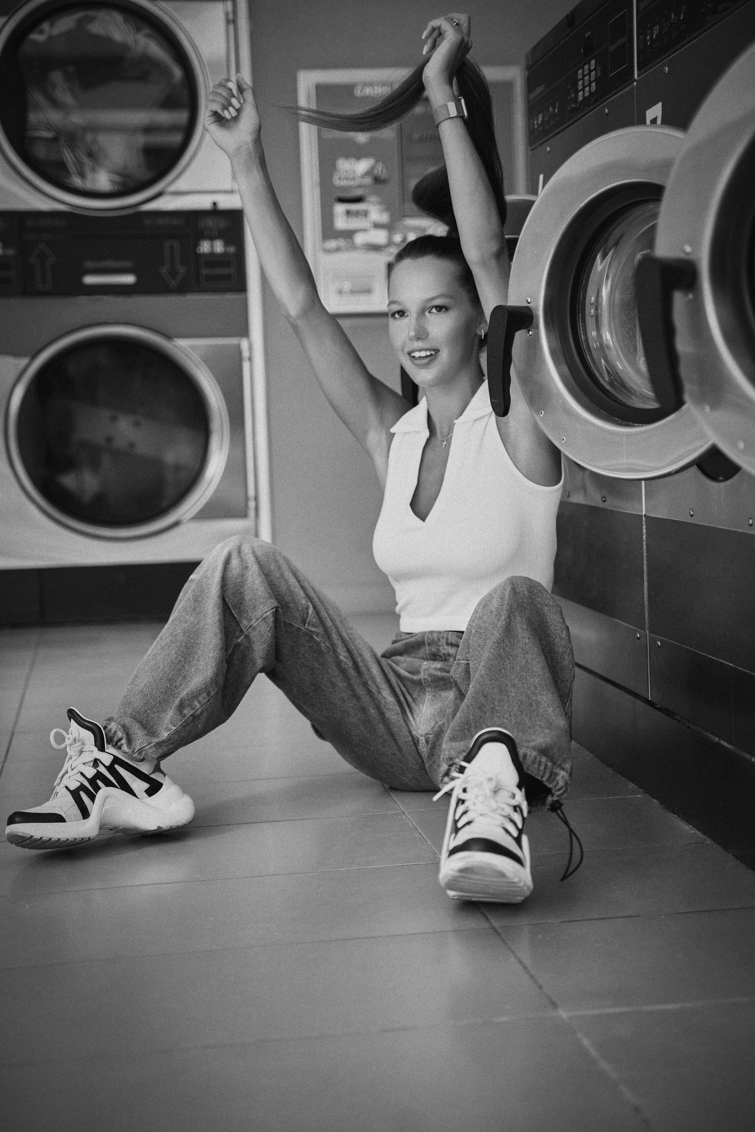 Лена. Большая стирка. Фотограф в Барселоне Жанна Захарченко