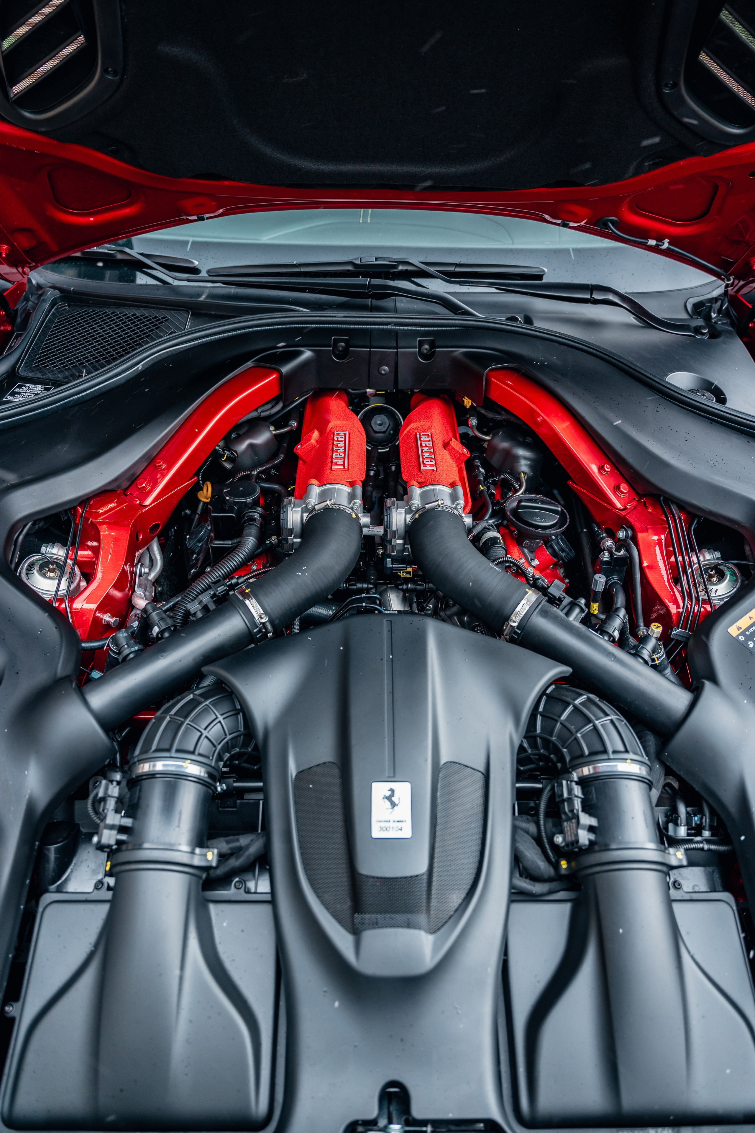 Ferrari Portofino M. Photographe de voitures à Paris — Vitalii Motruk