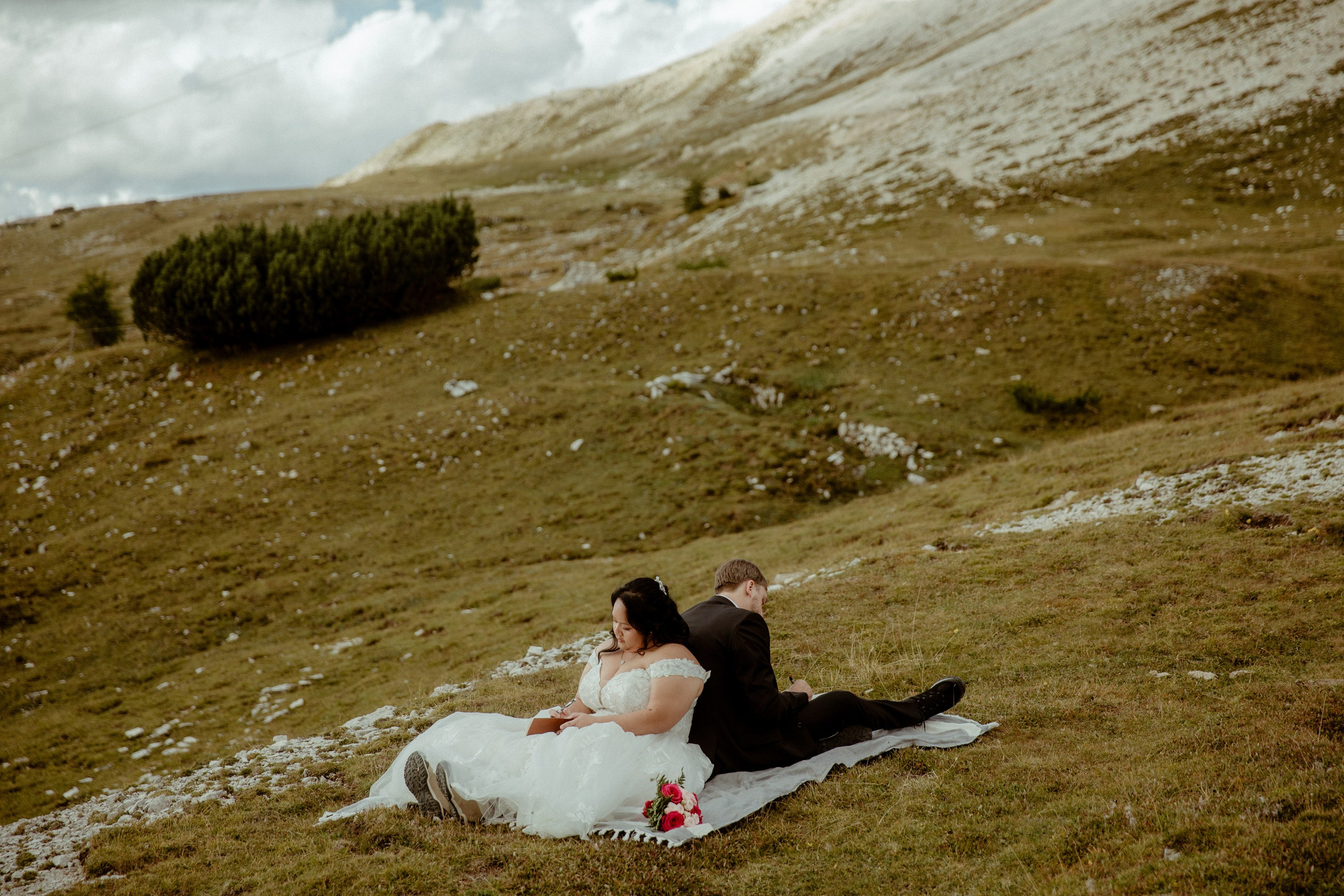 Secret Dolomites elopement at Lago di Braies & Cadini di Misurina | Best place to elope in Italy. Iceland elopement photographer & videographer