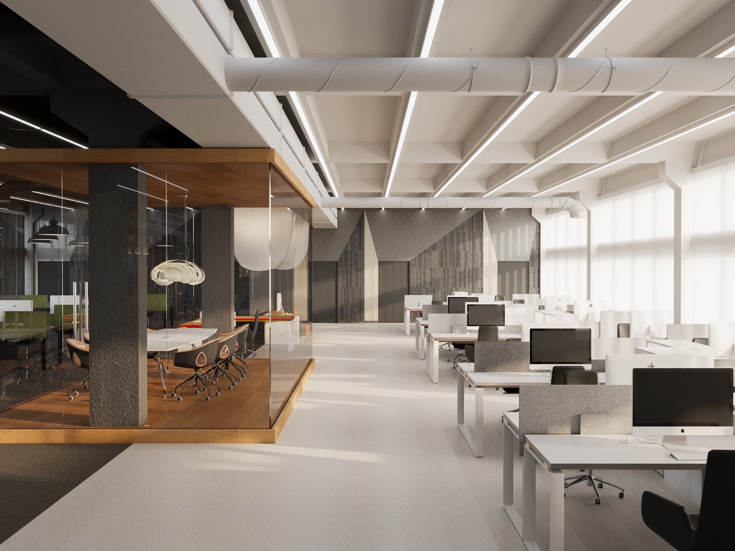 Public spaces. Interior design by Yuliya Shpeter