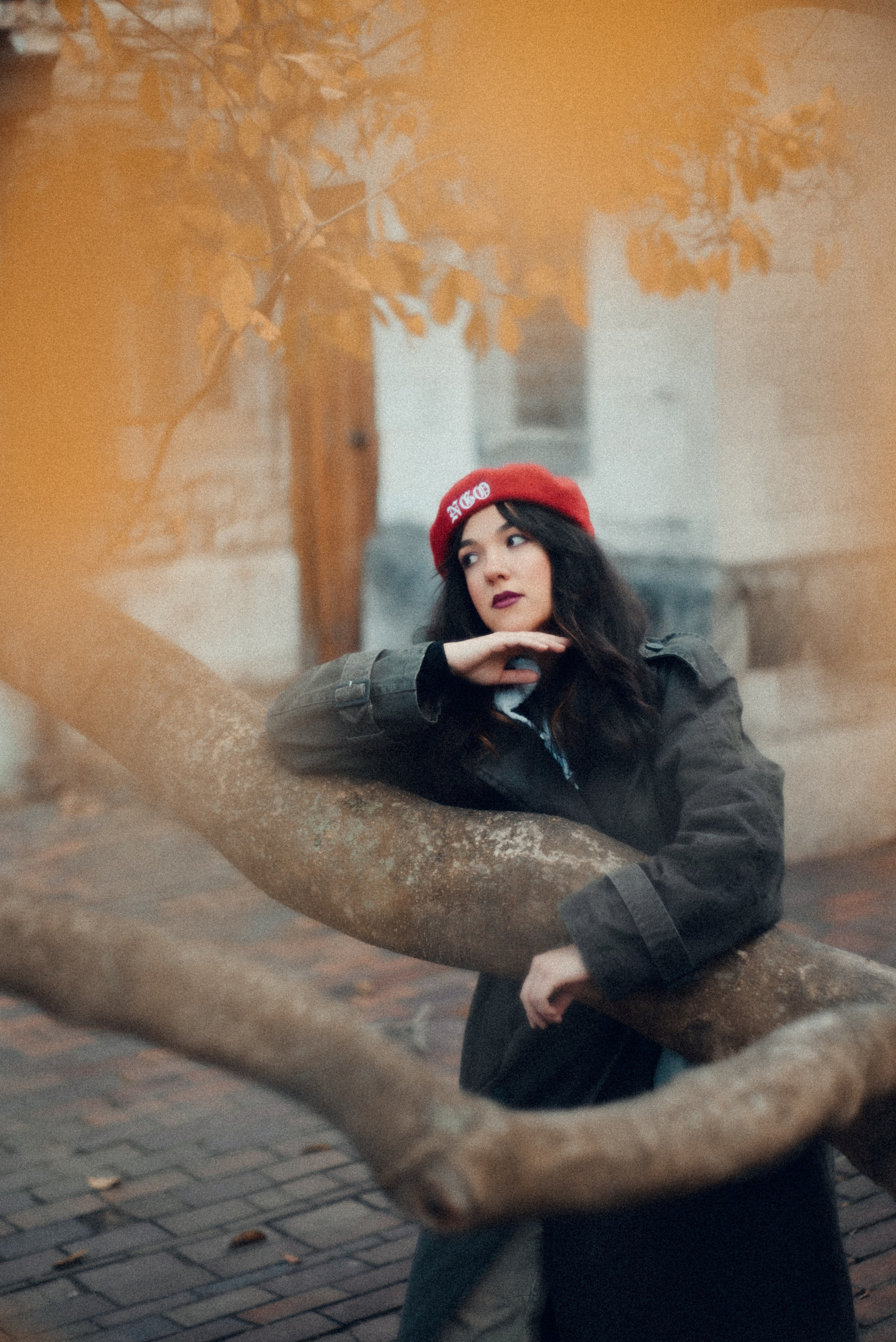 Autumn walk in London Barbican. Moth & Moss Photography