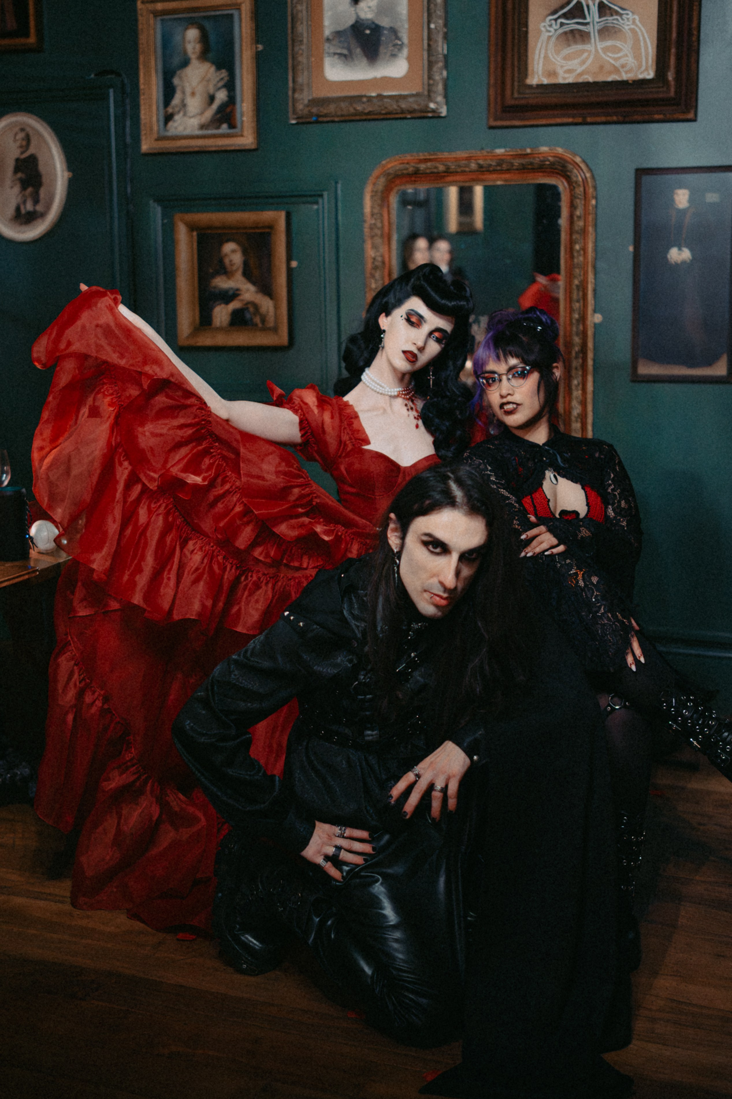 Vampire’s Dinner — Halloween Event Photography for “Gathered Realms”. Moth & Moss Photography