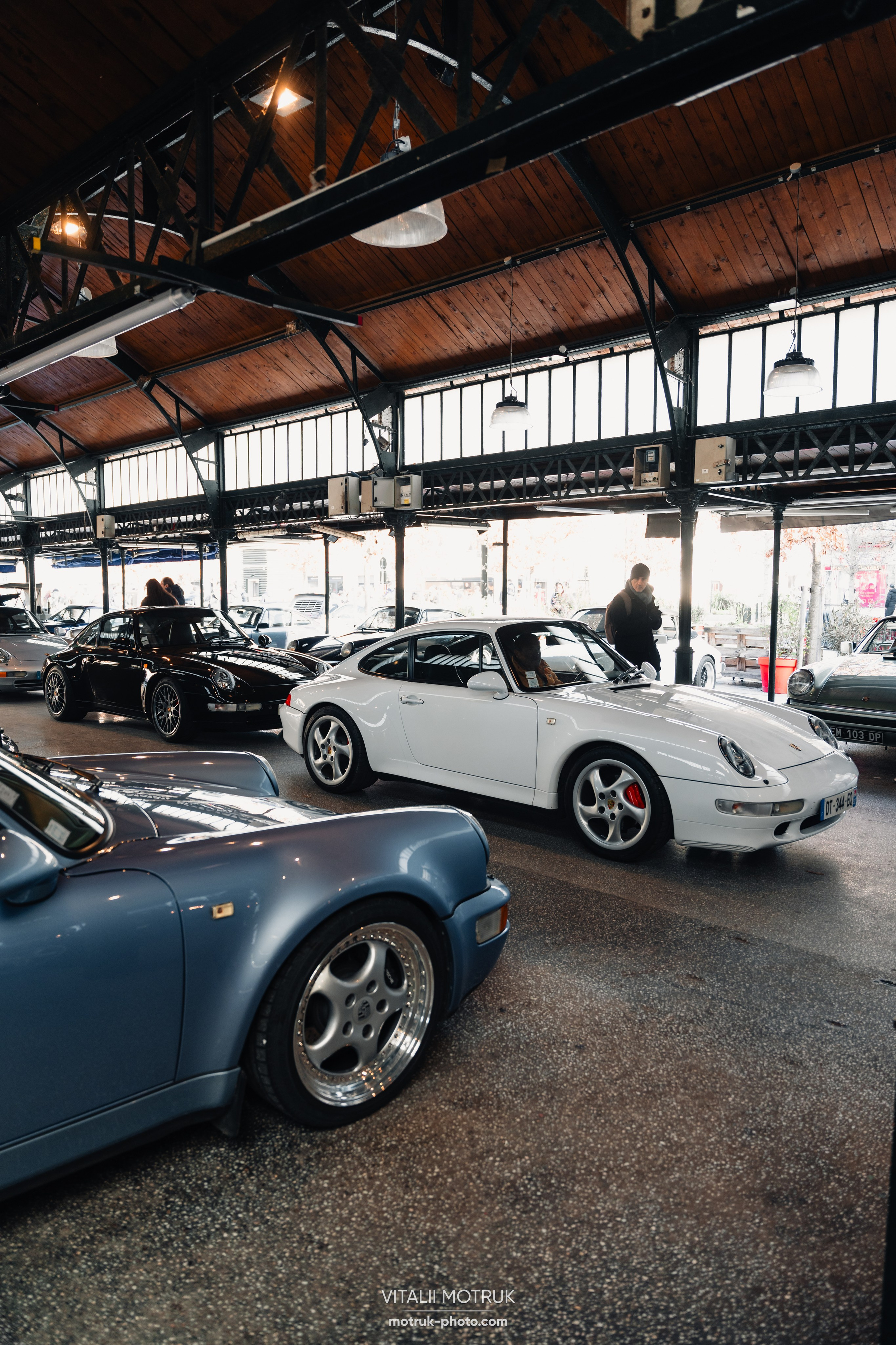 Rassemblement Colombes 16 fevrier 2025. Photographe de voitures à Paris — Vitalii Motruk