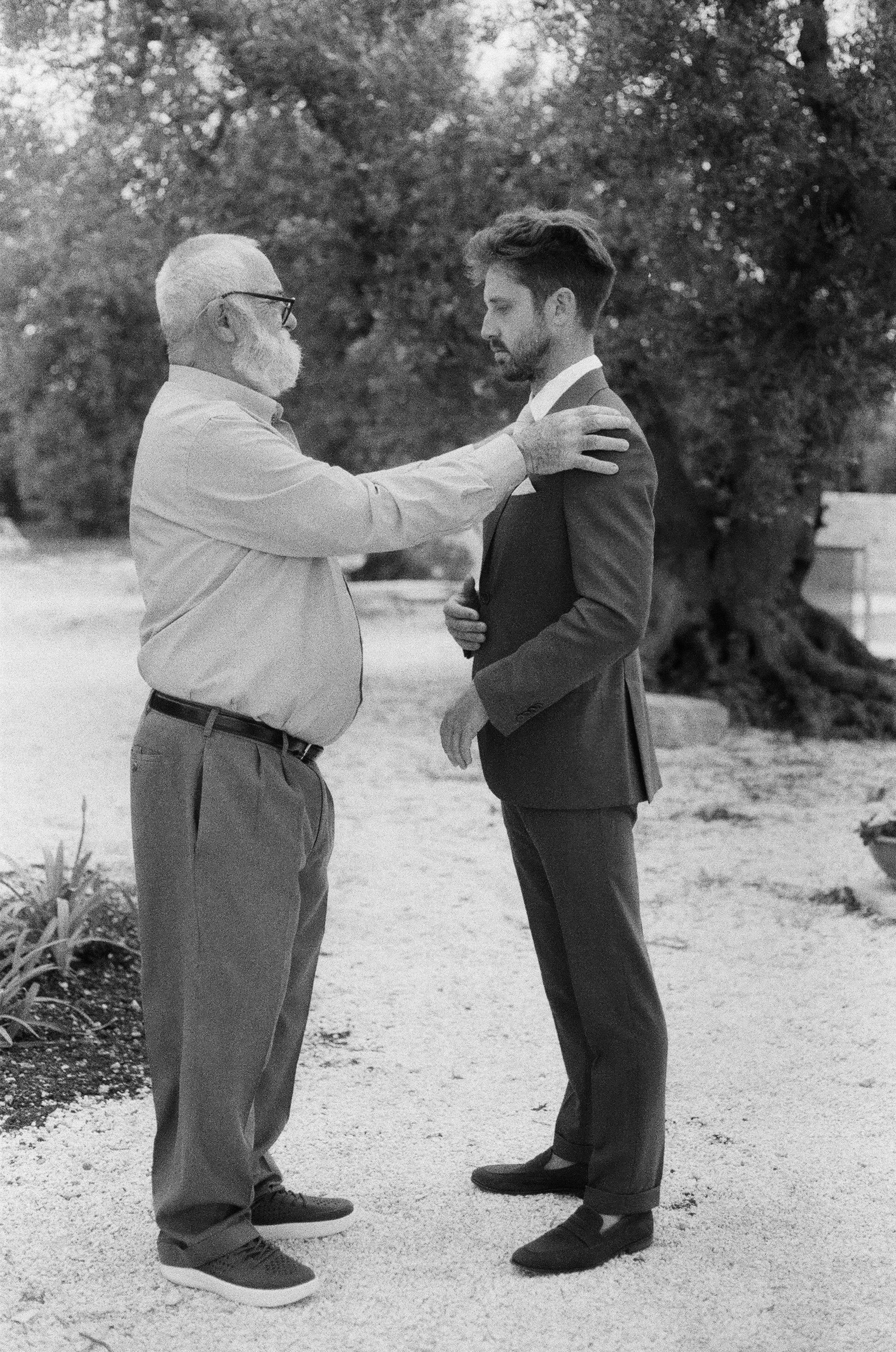 Stephanie & Christian film photos. Wedding photographer Italy