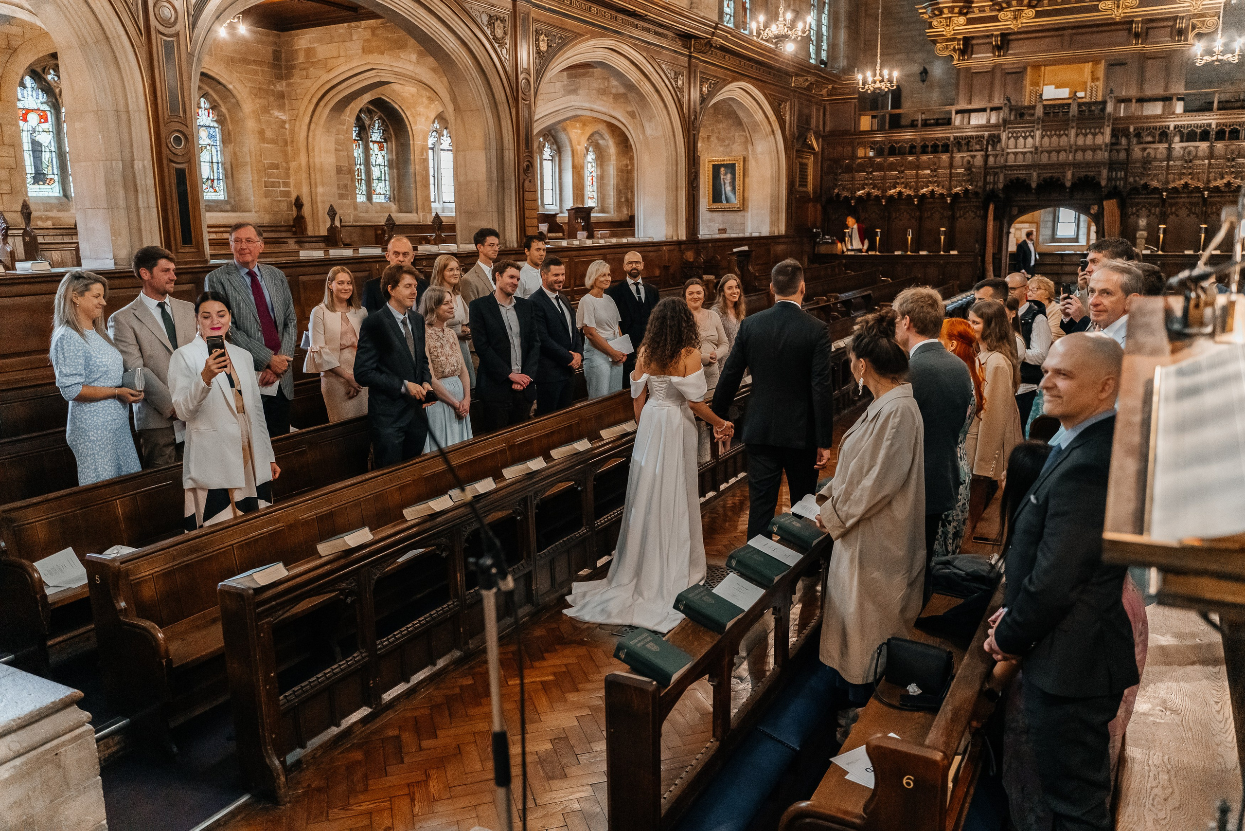 Wedding ceremony at The Lower chapel in Eton, Wedding in Eton, wedding photographer in Eton, wedding photographer in Eton