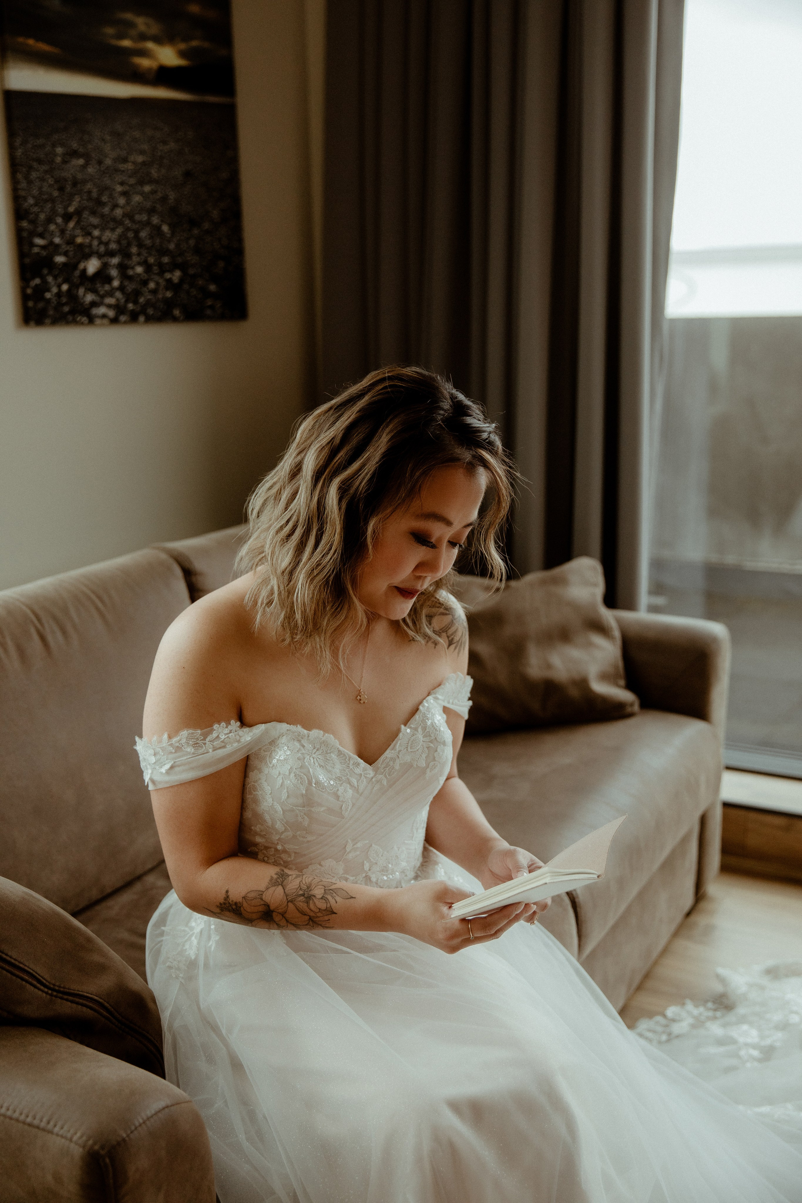 Elopement at Kvernufoss Waterfall. Iceland elopement photo and video | Nikolaichik Photo