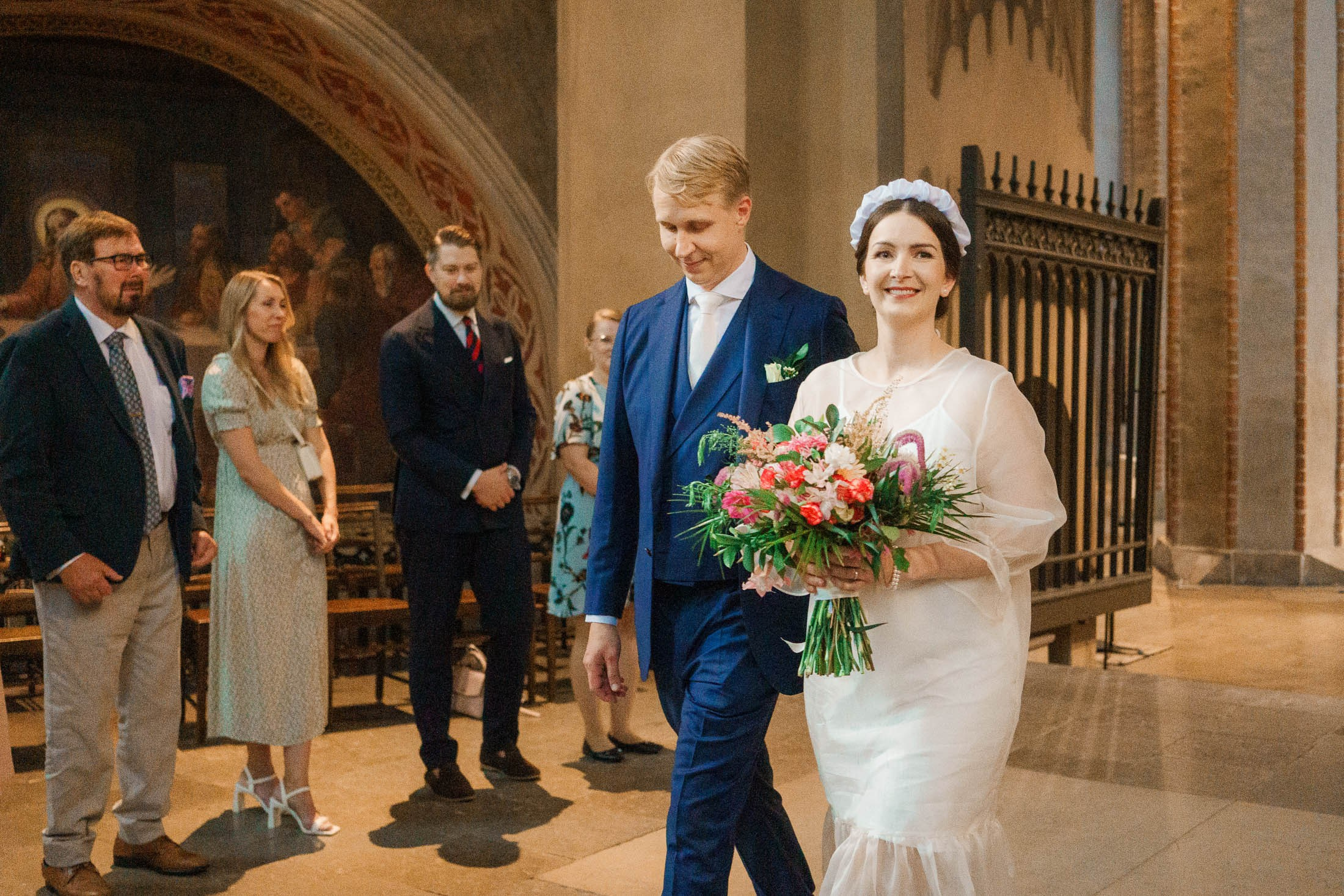 A&C, hääkuvaus Turun tuomiokirkko