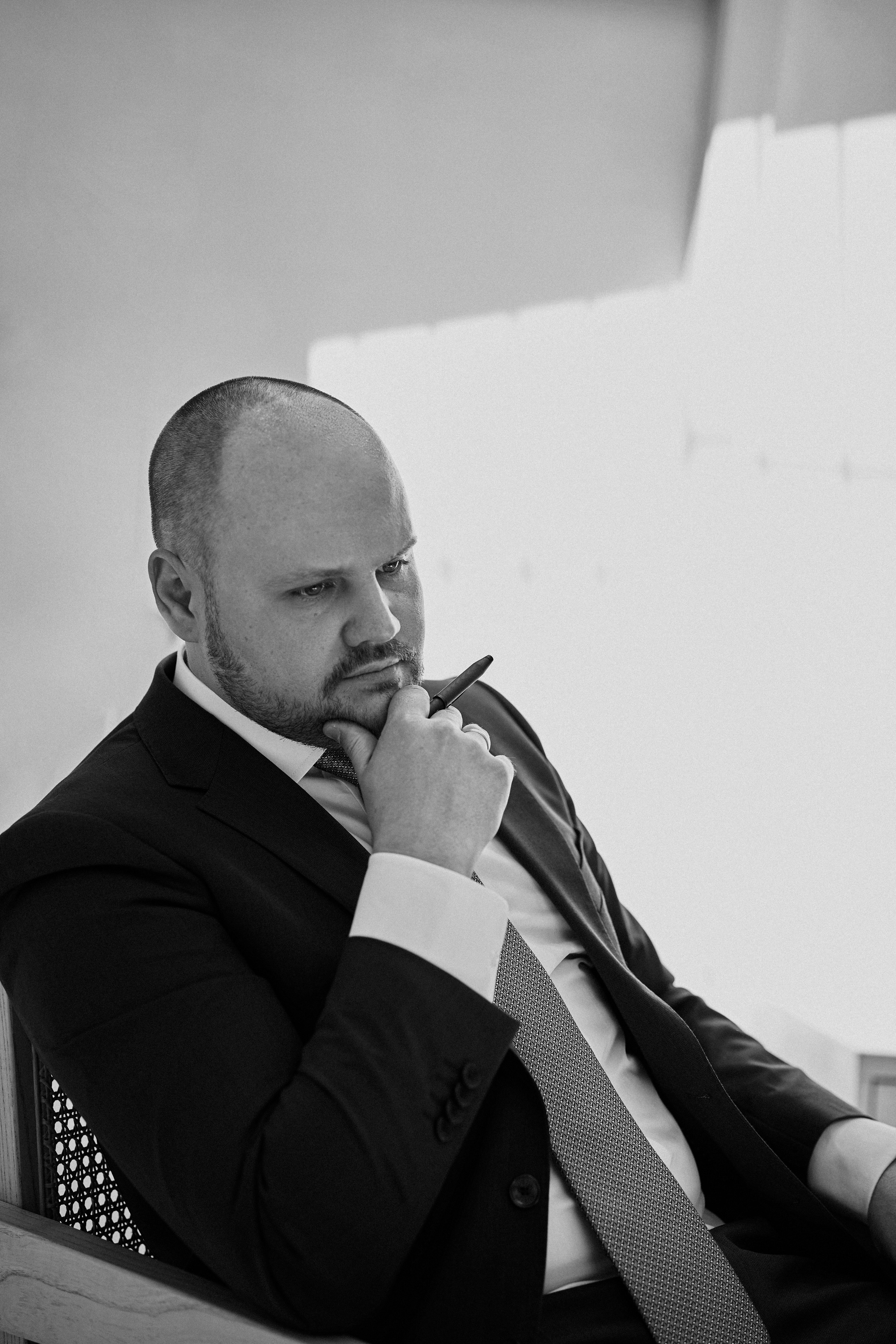 Денис. Бизнес портрет. Фотограф в Барселоне Жанна Захарченко