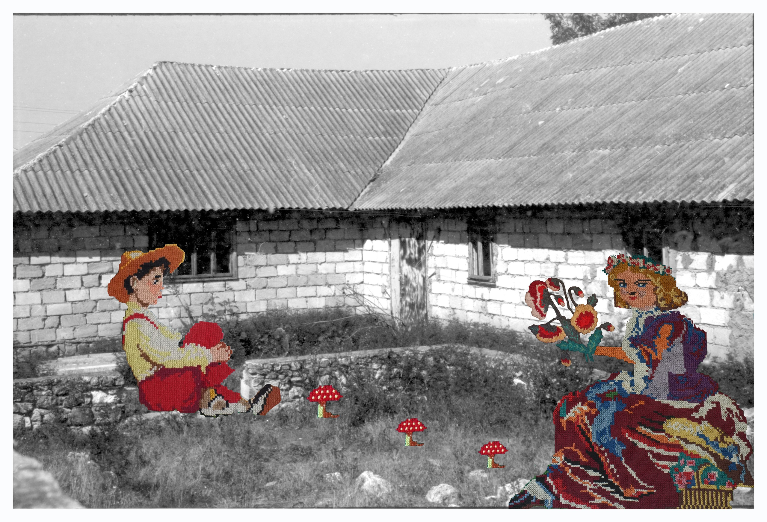 Patterns of the village of Gaidar. Natalia Parfenova visual artist film photographer