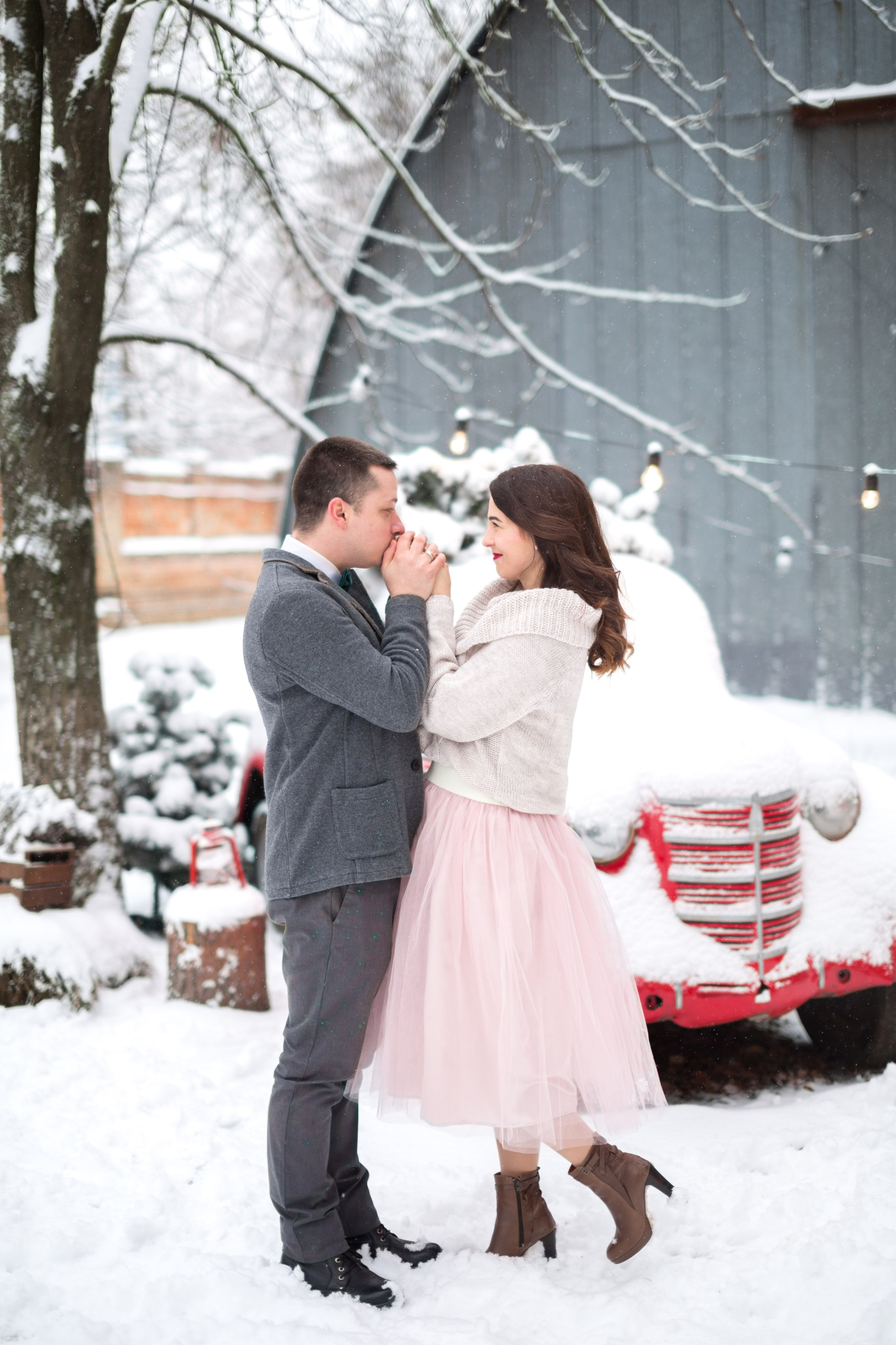 Winter Love. Wedding and Family Photograph