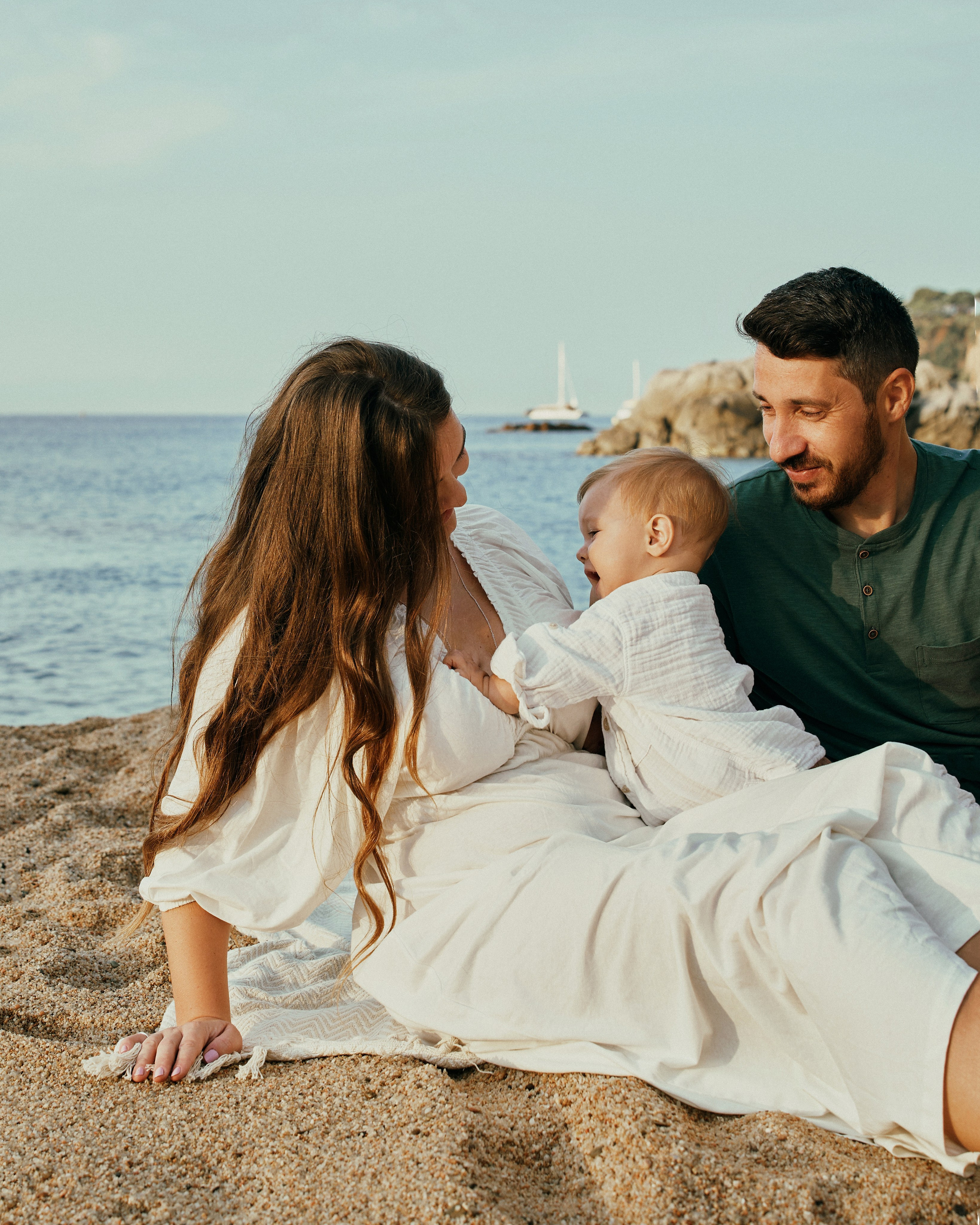Первые лучи. Раду и Яна. Фотограф в Барселоне Жанна Захарченко