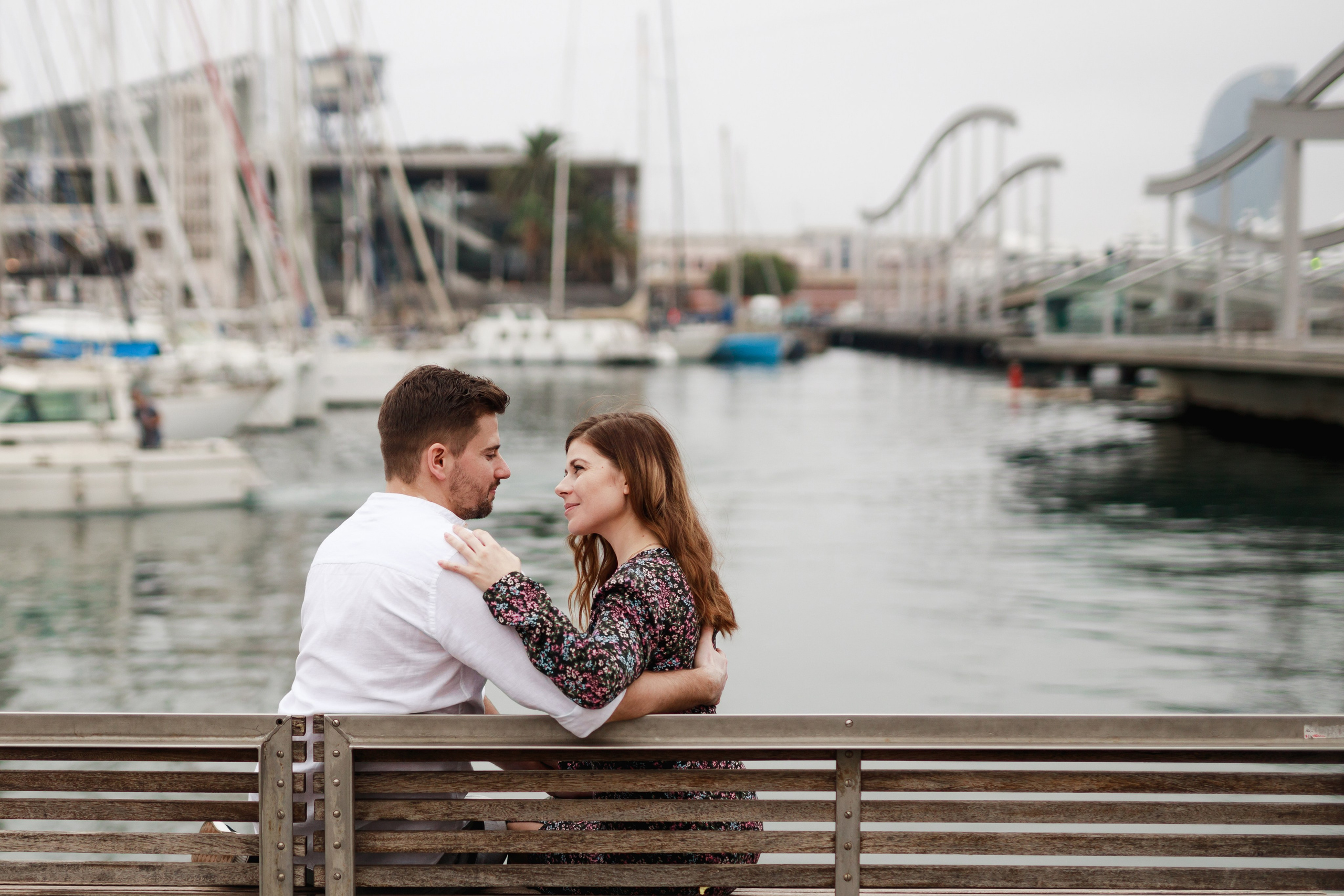 Damian i Monika. Фотограф в Барселоне Испании Маслик Юлия