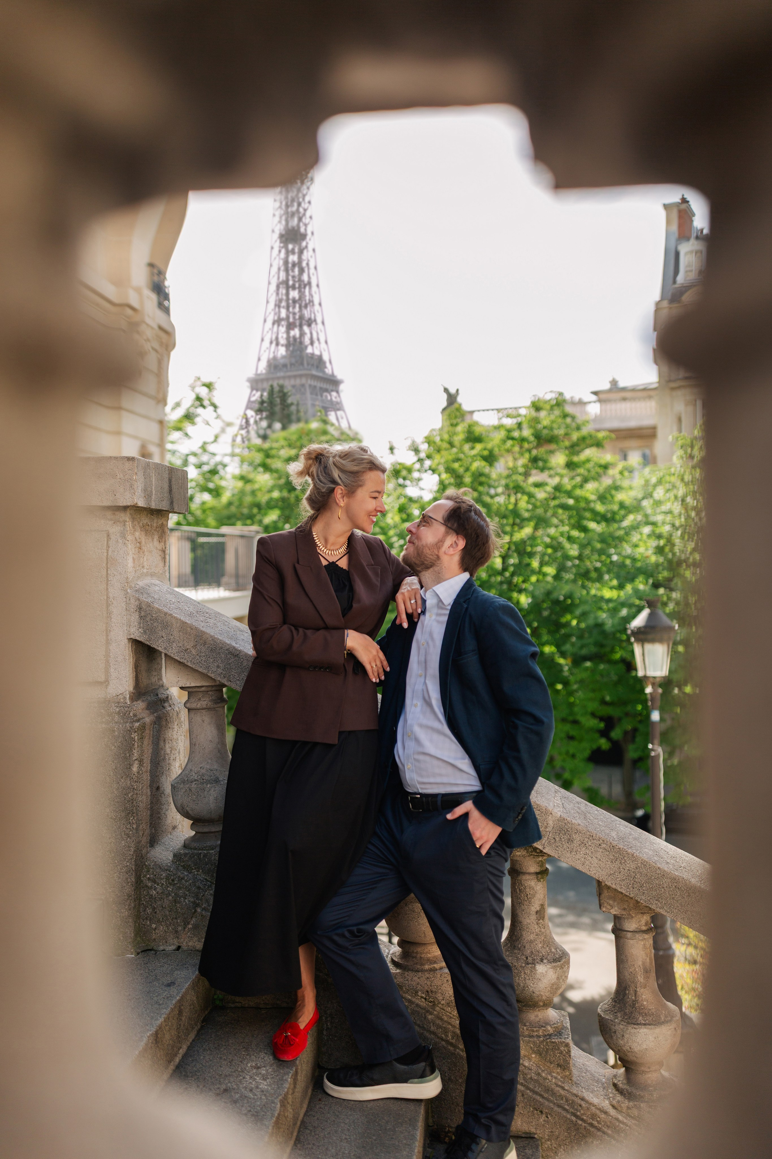 Couple lovestory in Paris. Photographer Rouen, France