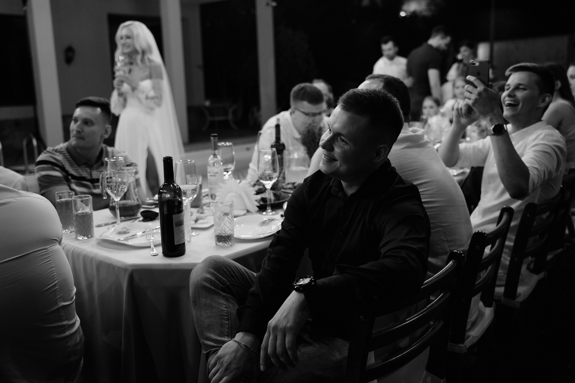 A Fire in the Pool. Wedding photograper — Alex Popov photography Germany, Switzerland, Italy, France. Based in Stuttgart