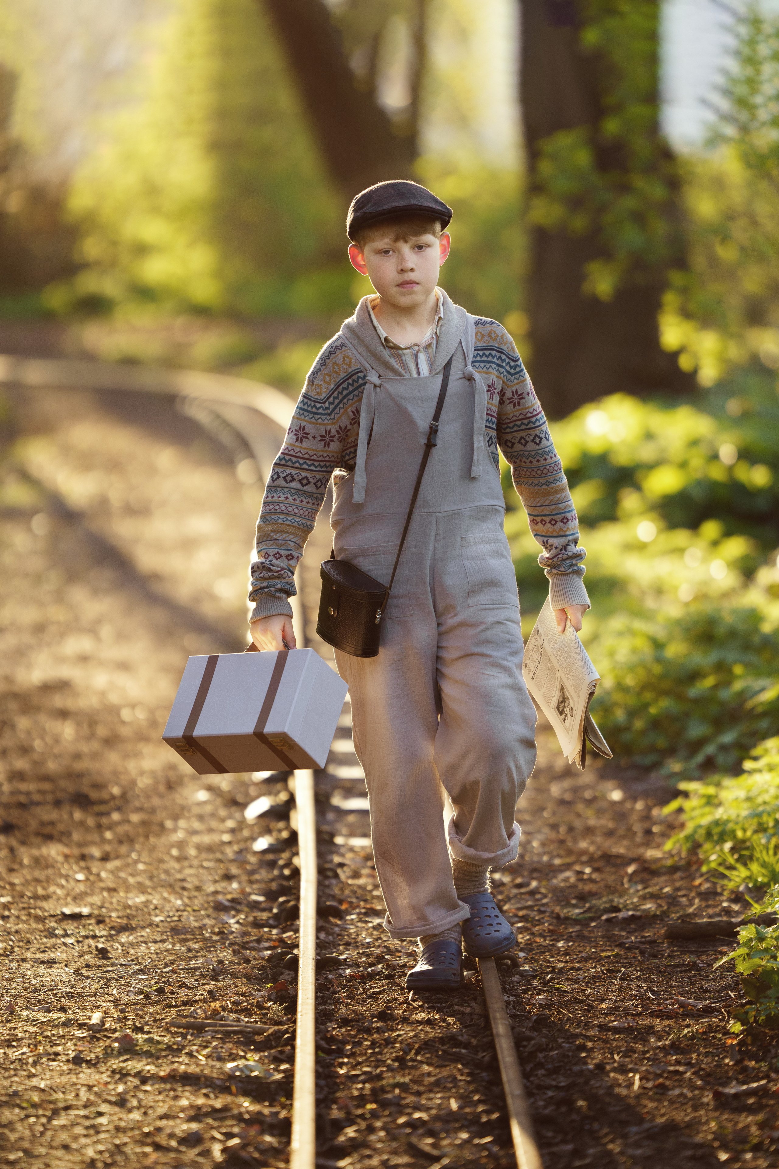 Lone passenger. Jelena Upleja children and family photographer in Bognor Regis