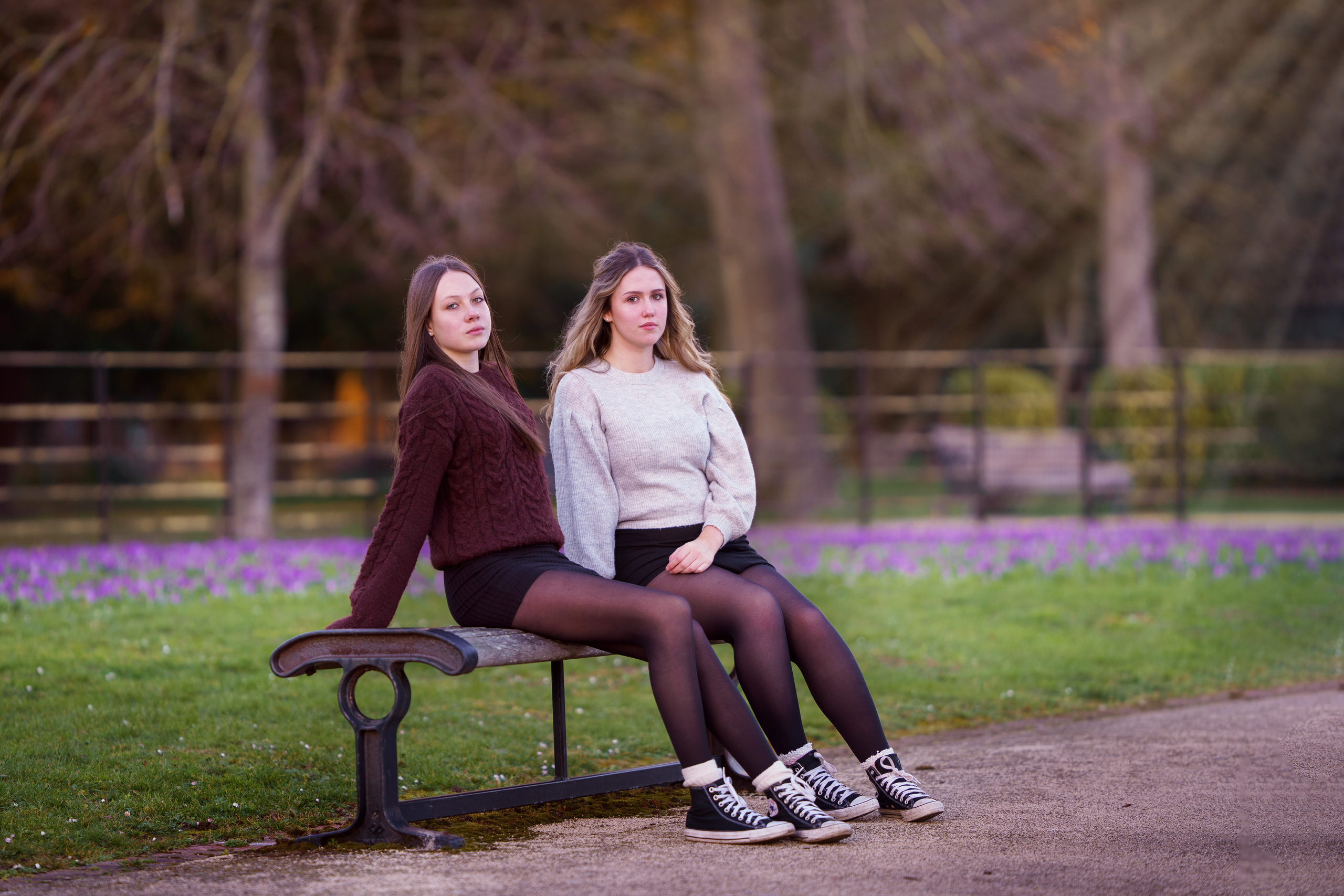 Юные девушки ранней весной. Детский и семейный фотограф в Богнор Регис Елена Уплея