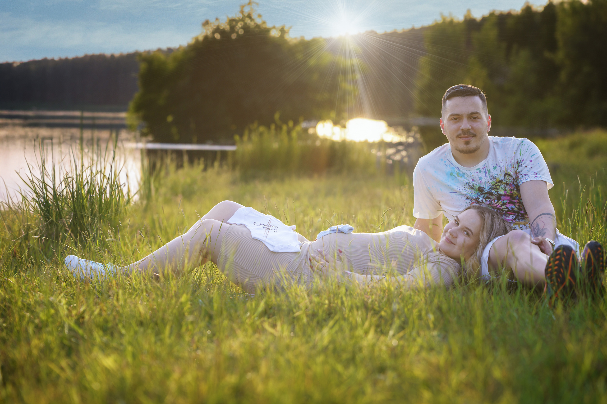 Marius & Alexandra в ожидании малыша. Детский и семейный фотограф в Богнор Регис Елена Уплея