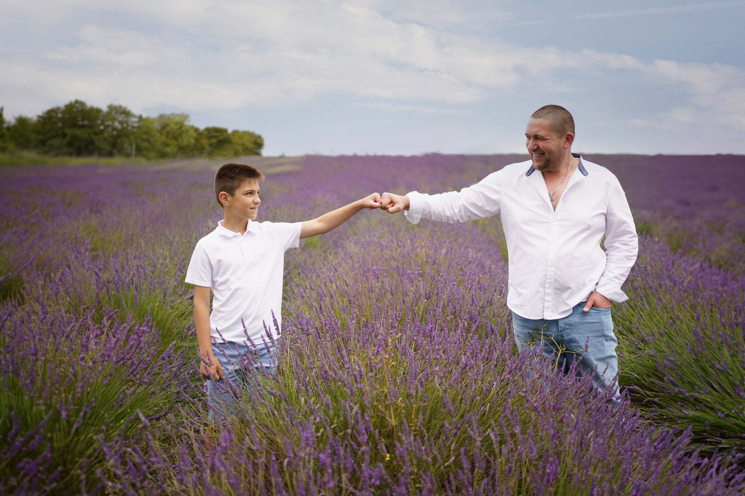 Ion & Rodica Семейные фото в лавандовом поле. Детский и семейный фотограф в Богнор Регис Елена Уплея