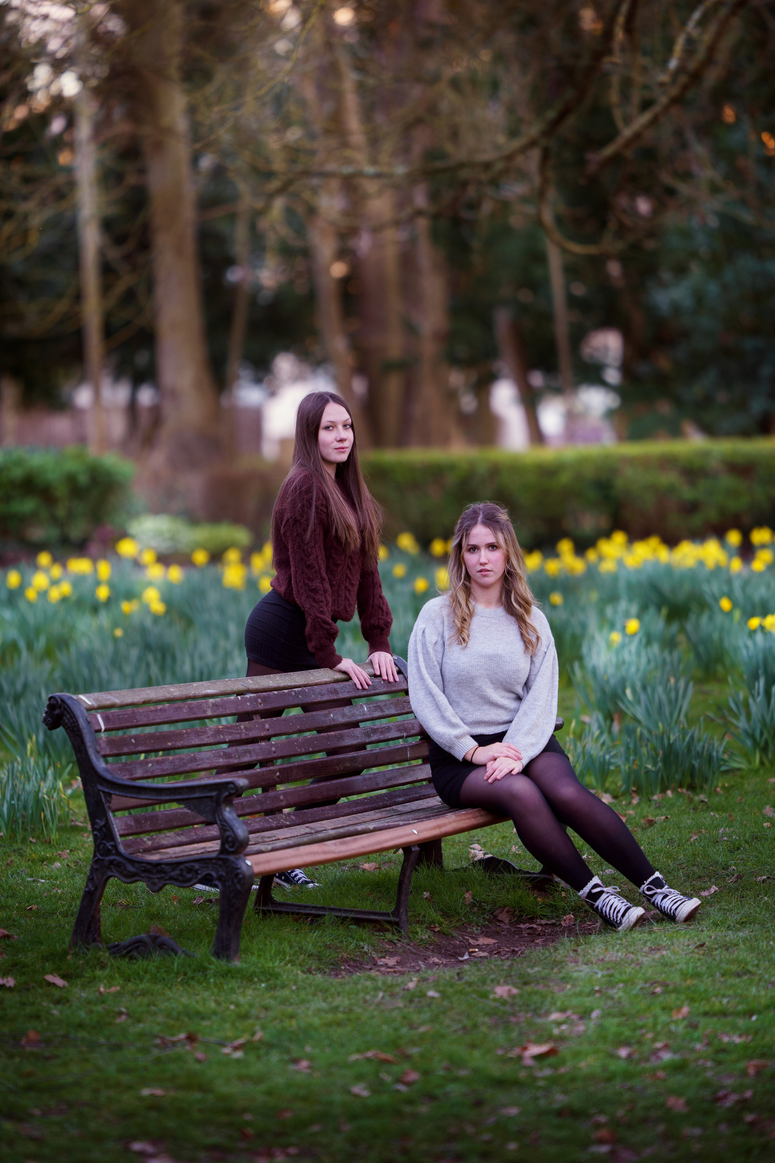 Юные девушки ранней весной. Детский и семейный фотограф в Богнор Регис Елена Уплея