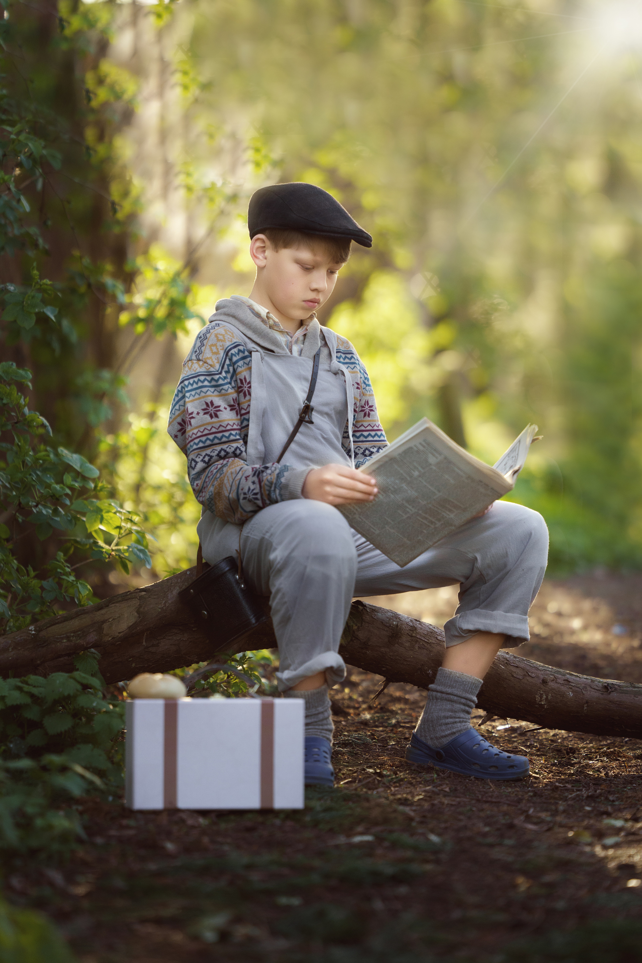 Lone passenger. Jelena Upleja children and family photographer in Bognor Regis