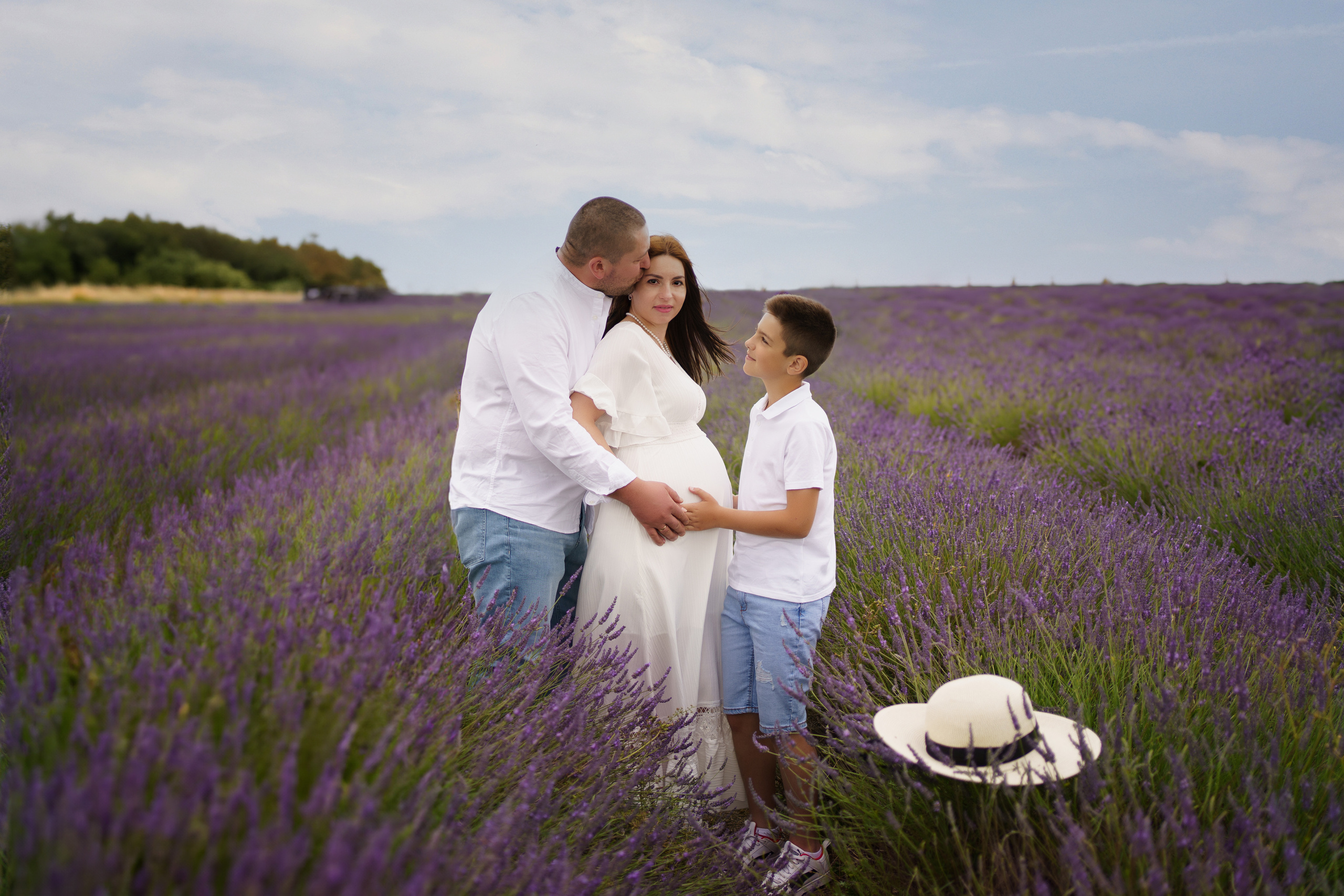 Ion & Rodica Семейные фото в лавандовом поле. Детский и семейный фотограф в Богнор Регис Елена Уплея