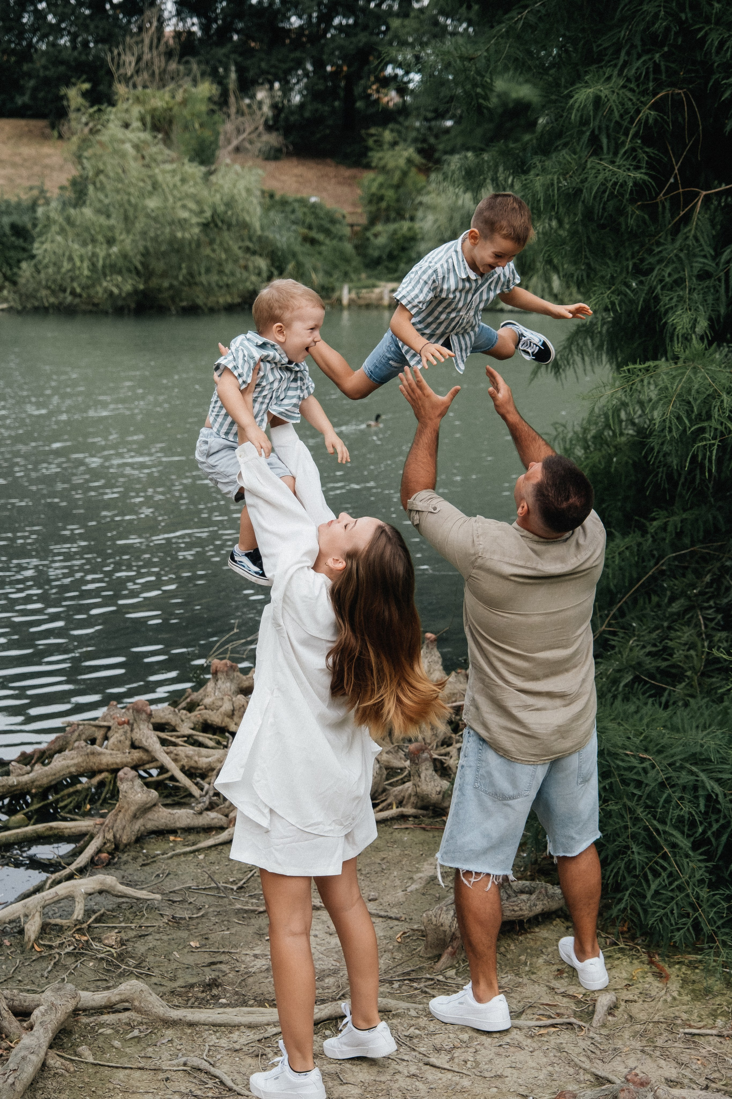 Big family. Fotografa Rimini