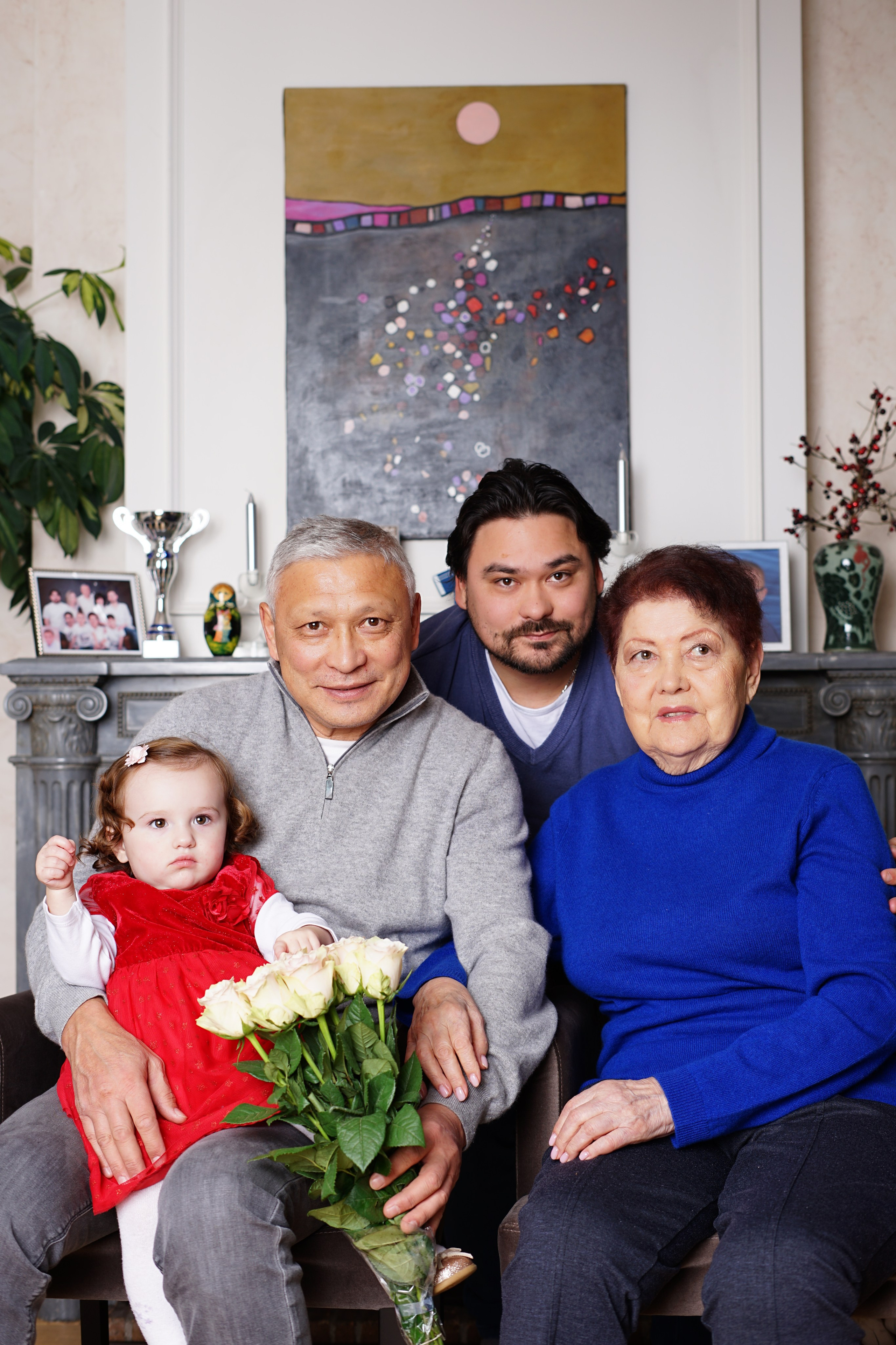 Edouard et sa famille. Petit trésor photos de famille, grossesse et nouveau-né à Roanne